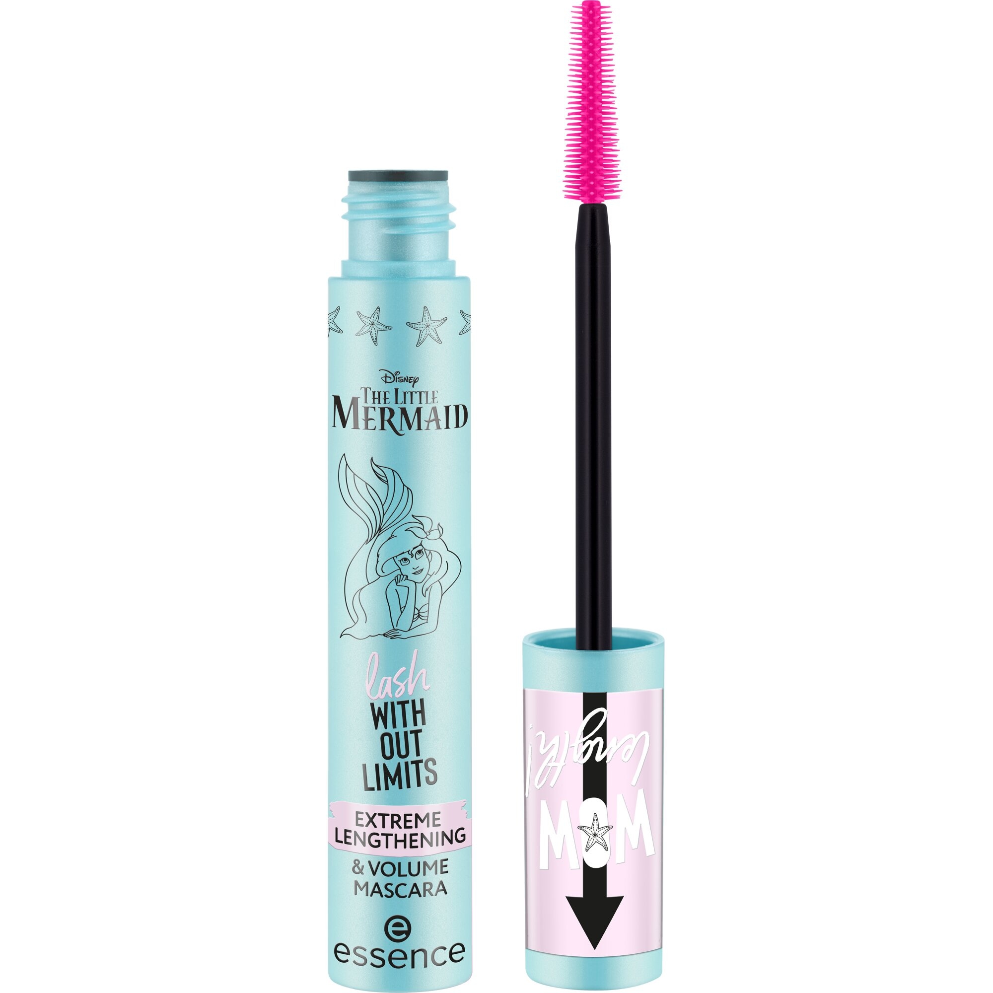 Essence Mascara »Disney THE LITTLE MERMAID lash« WITHOUT LIMITS EXTREME LENGTHENING & VOLUME MASCARA