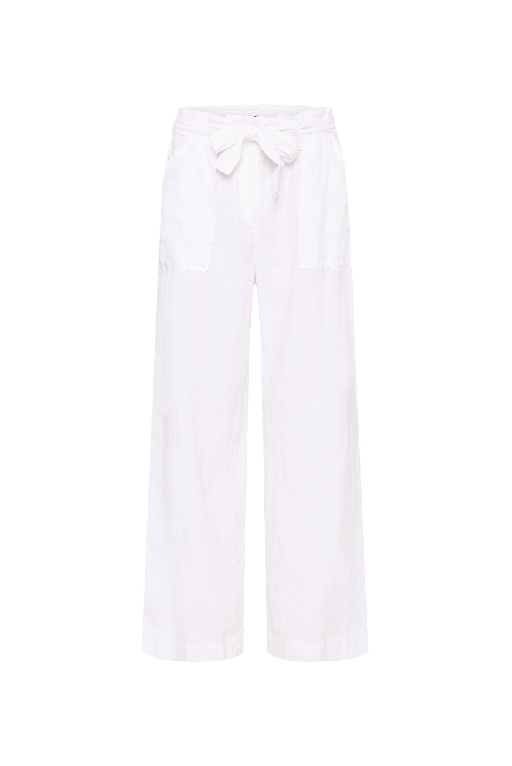 SOCCX Leinenhose, mit aufgesetzten Taschen vorne
