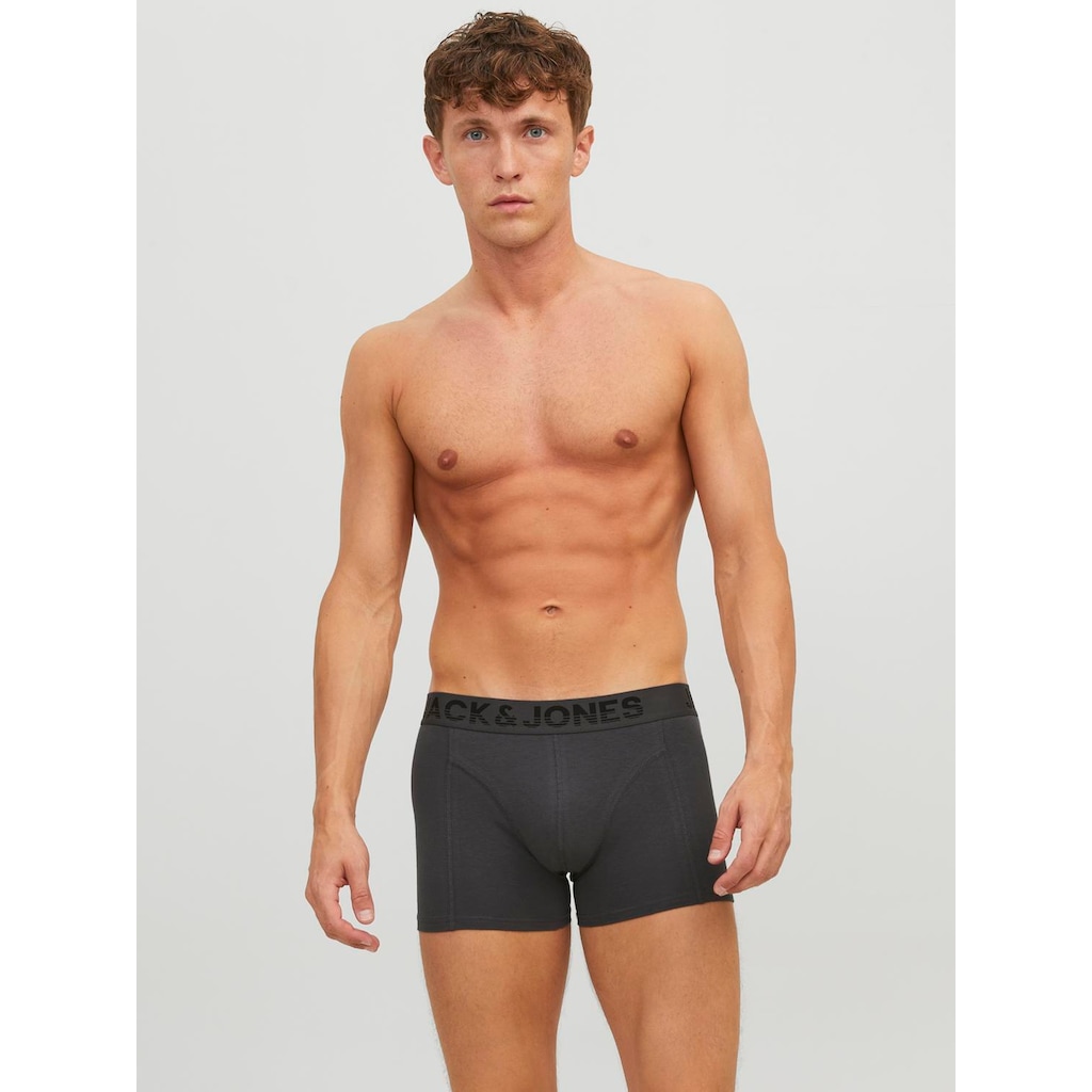 Jack & Jones Trunk »JACSHADE SOLID TRUNKS 3 PACK NOOS«, (Packung, 3 St.)