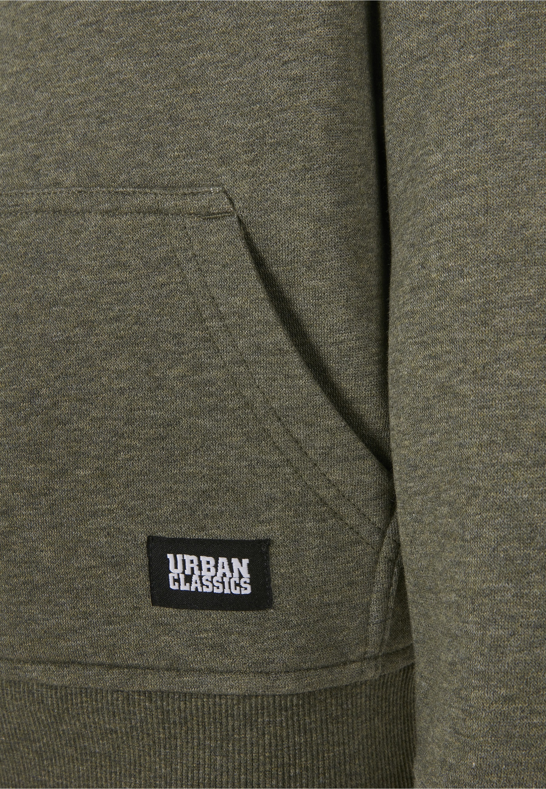 Thumbnail - URBAN CLASSICS Kapuzenpullover "Urban Classics Herren Boys Basic Melange Hoody" 1 Stk.