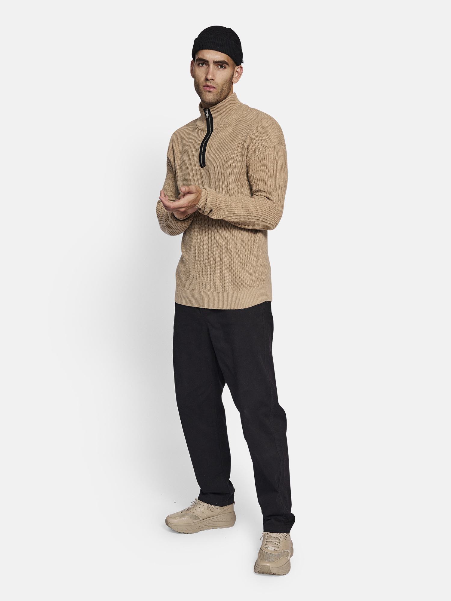 REDEFINED REBEL Rundhalspullover »Redefined Rebel Knit RRAxton Knit REGULAR FIT«