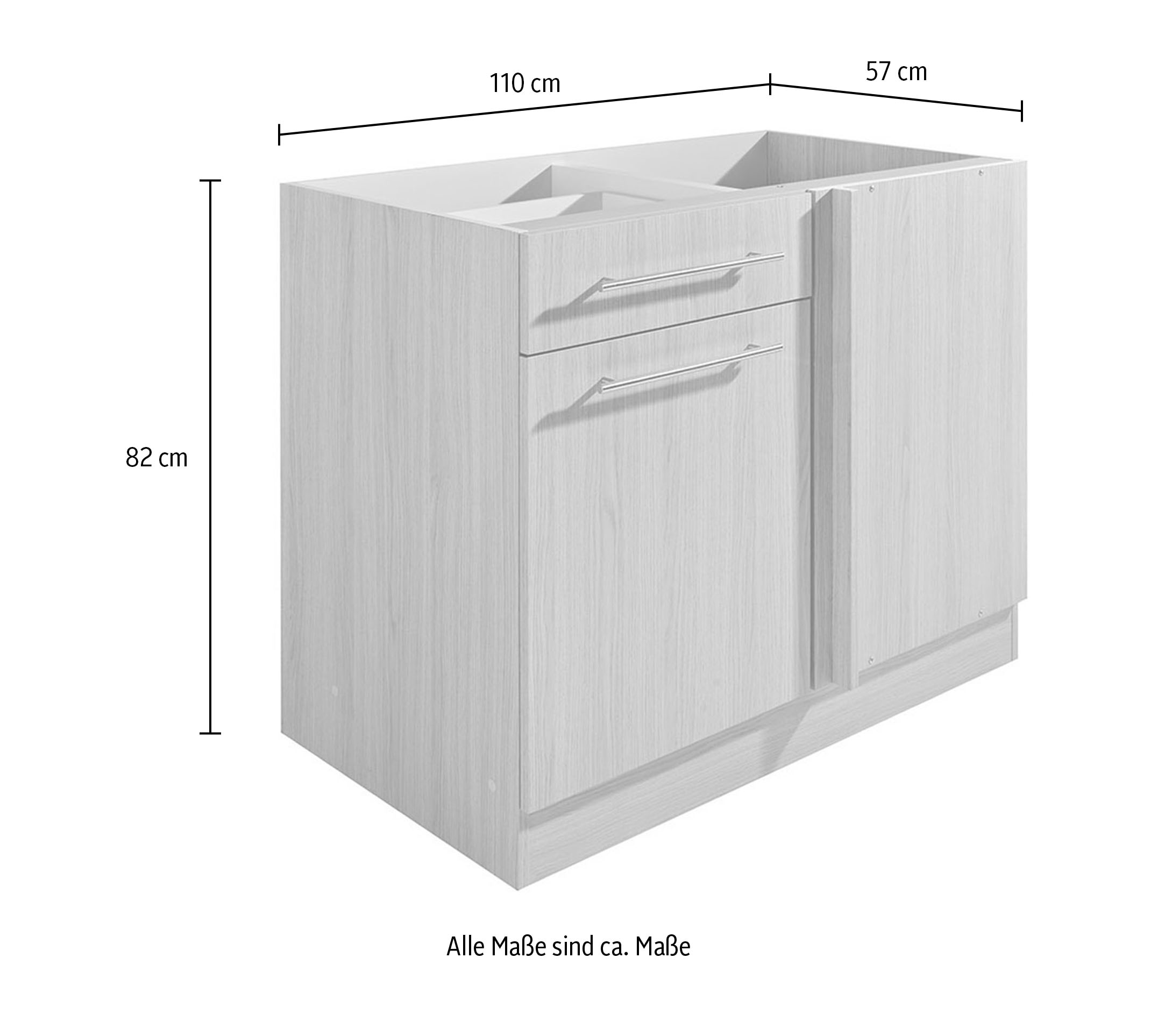 wiho Küchen Eckunterschrank »Filo«