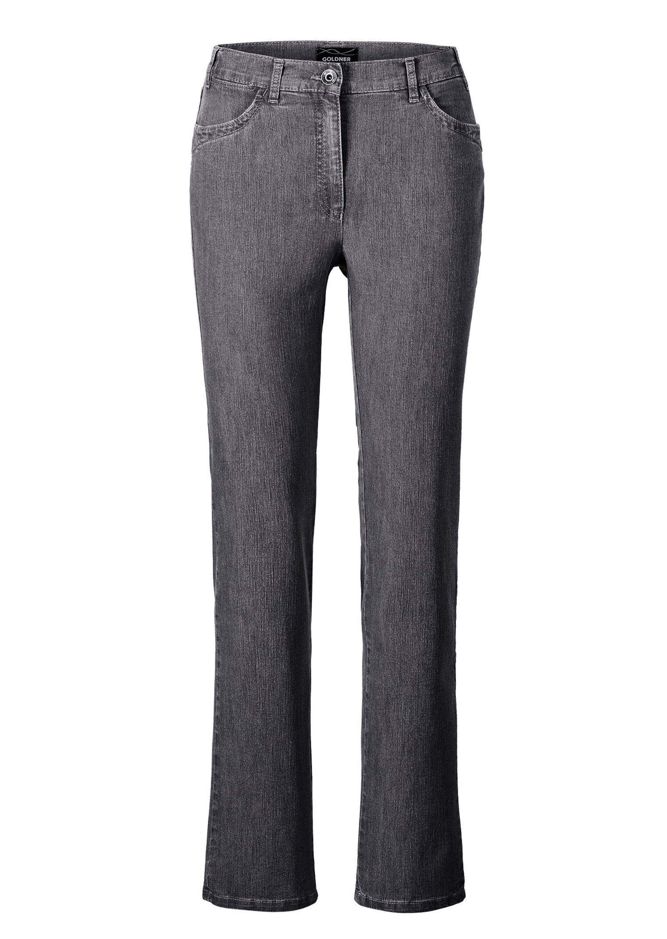GOLDNER "Denimhose mit Stretchkomfort" Ohne