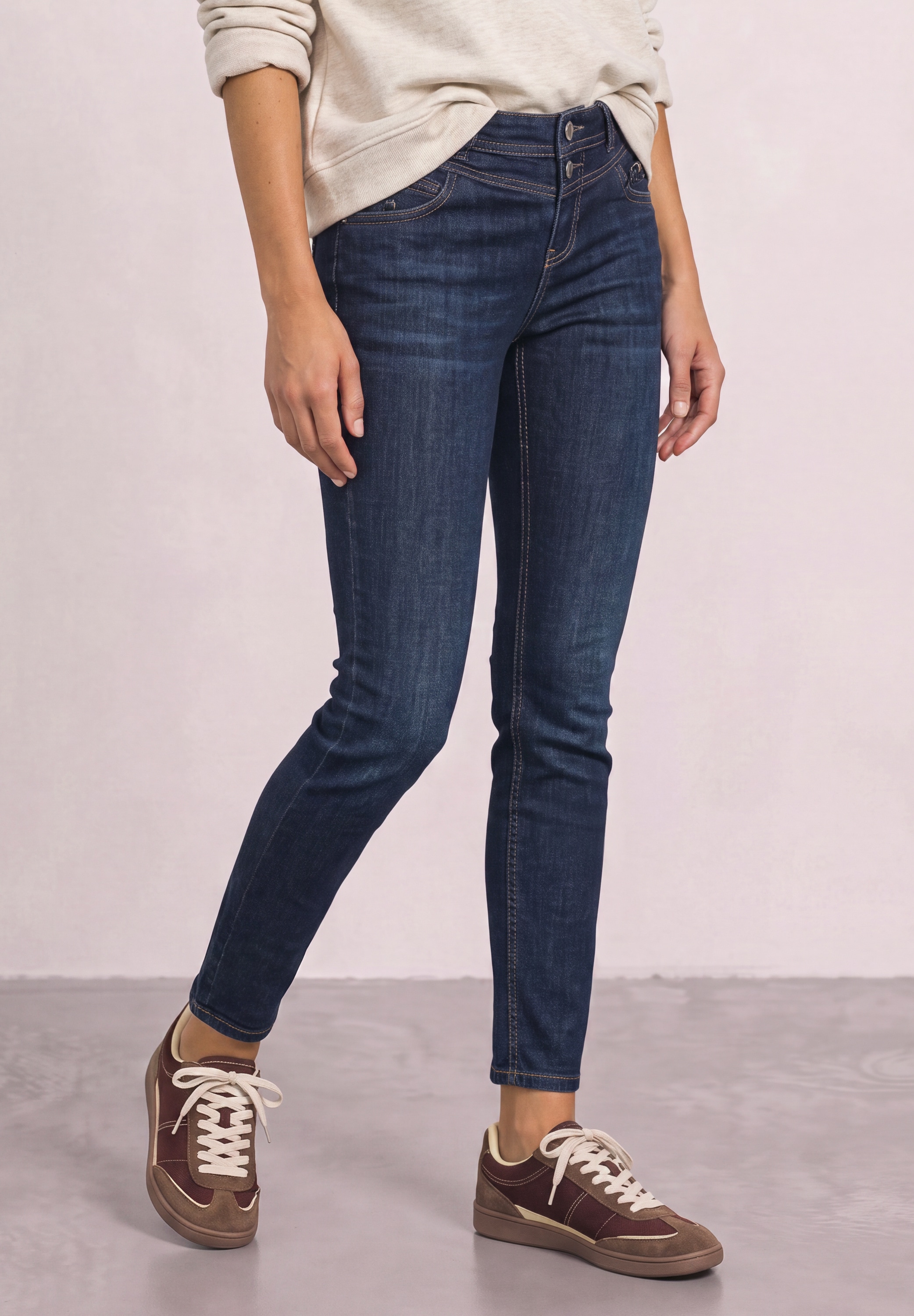 STREET ONE Comfort-fit-Jeans 5-Pocket-Style