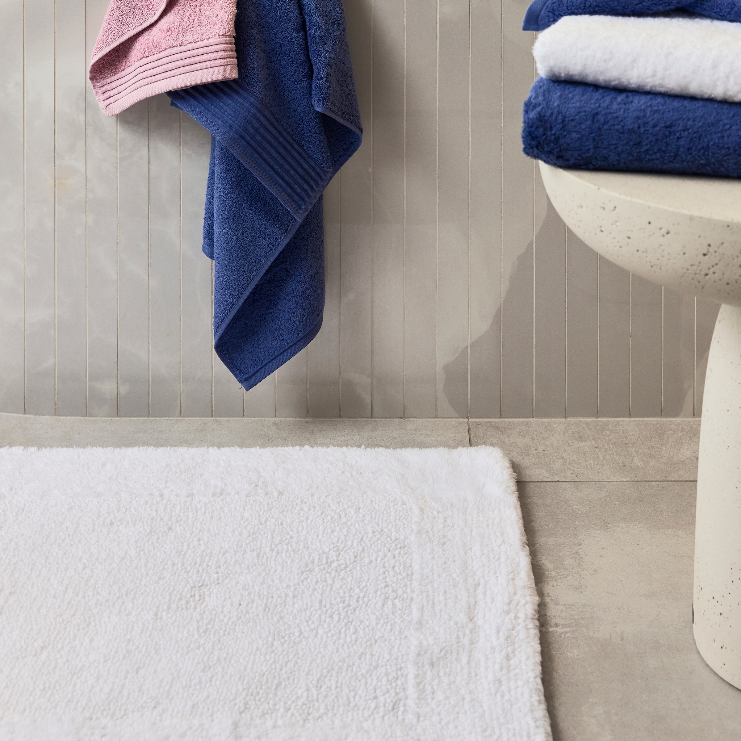 Möve Badematte »Loft«, beidseitig nutzbar