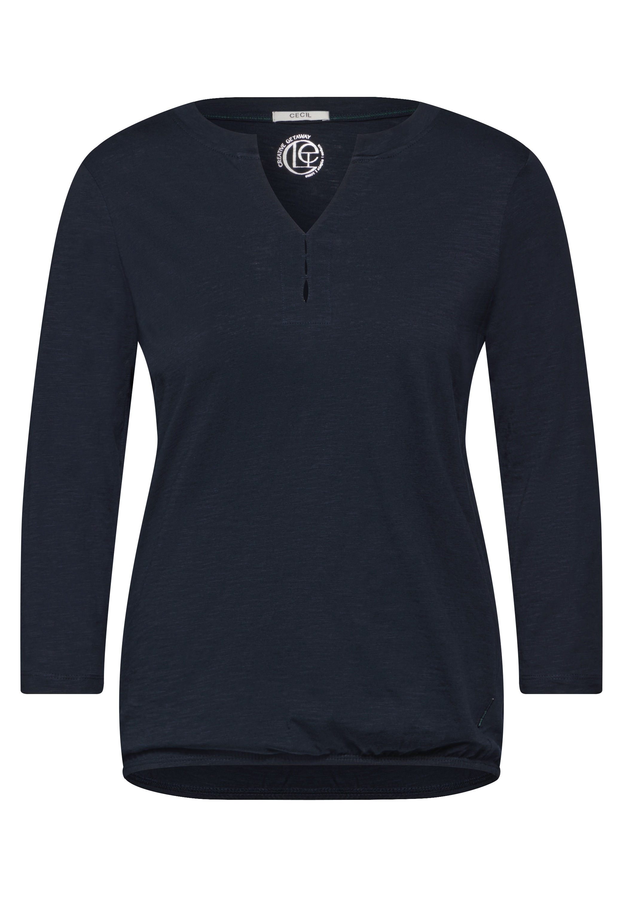 Cecil 3/4-Arm-Shirt, mit 3/4 Ärmeln