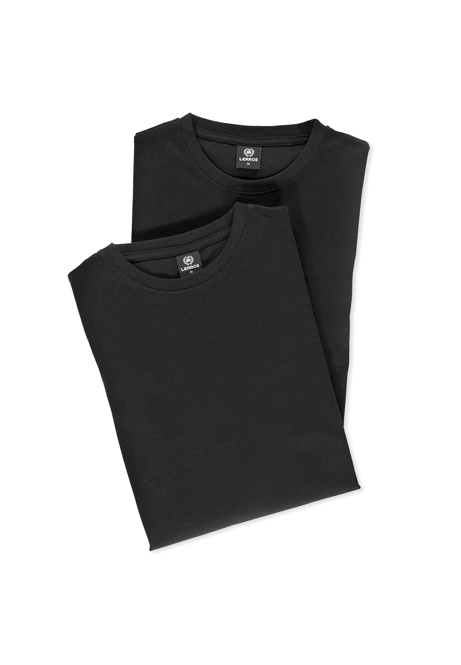 LERROS T-Shirt "Rundhals Doppelpack T-Shirt in Premium Baumwollqualität" günstig online kaufen