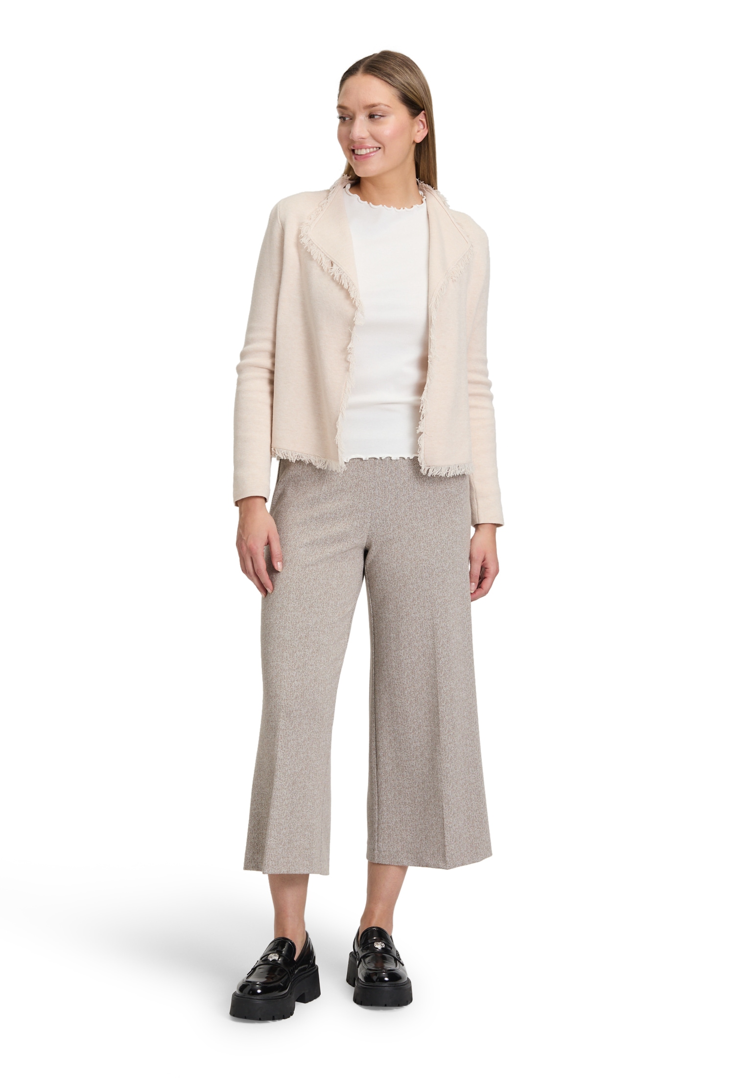 Cartoon Strickjacke »Cartoon Strick-Cardigan mit Fransen«