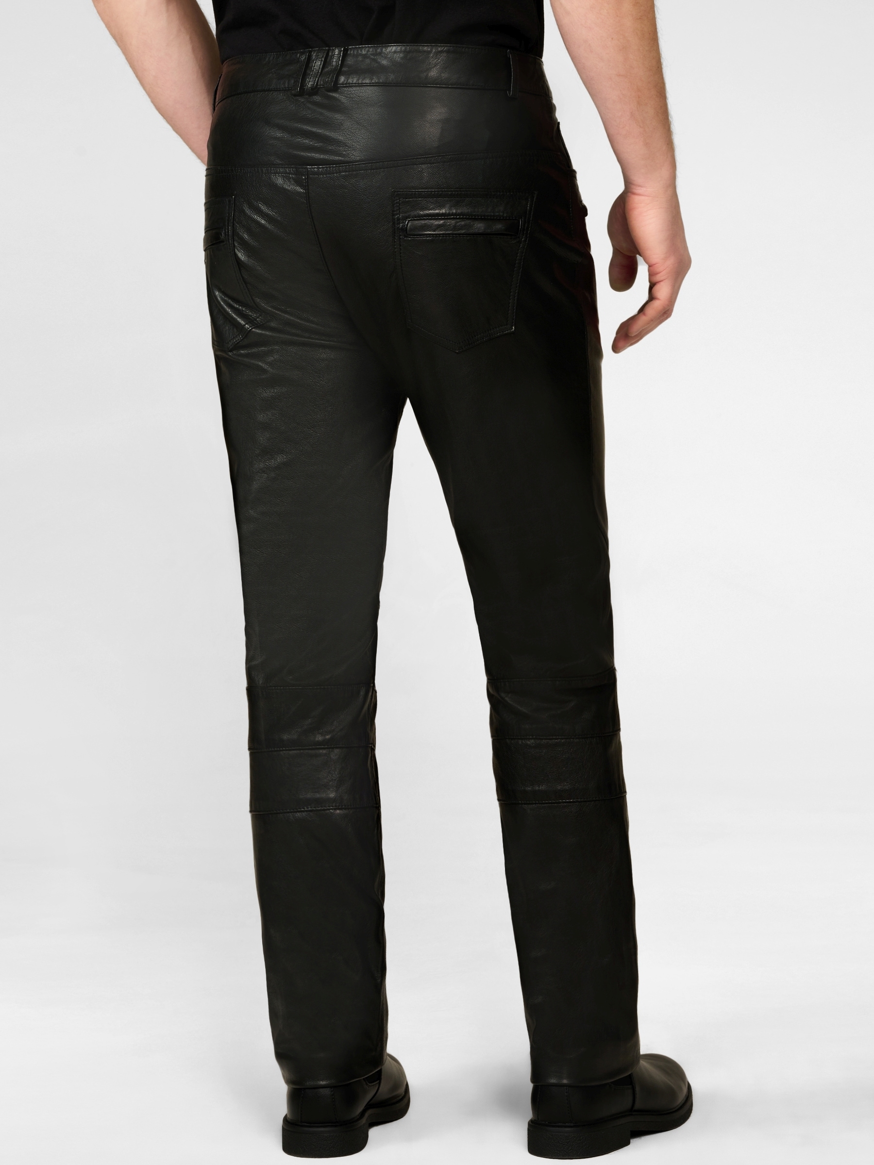 RICANO Lederhose »Lederhose Franklin 2«  Handgefertigt aus echtem Leder