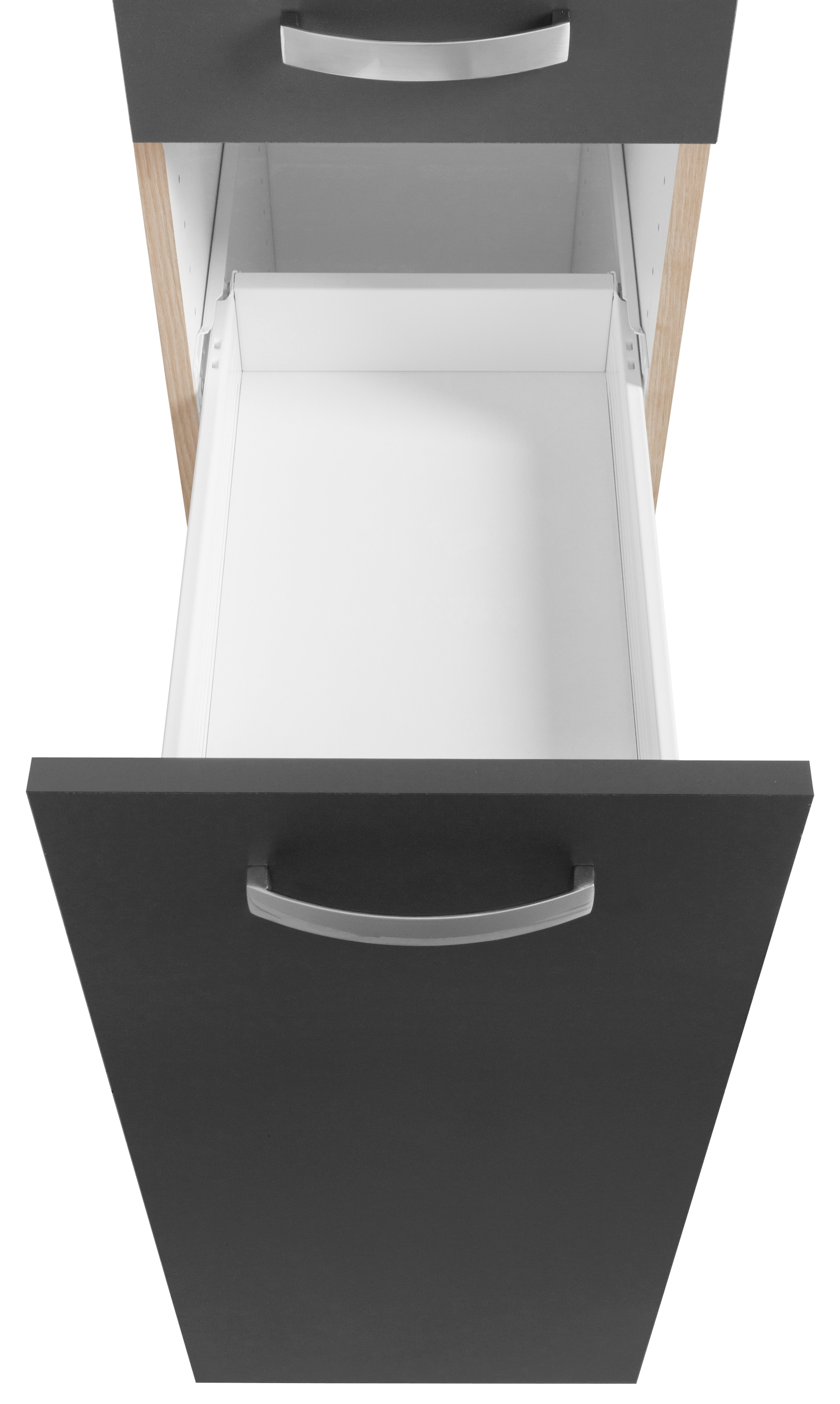 OPTIFIT Apothekerschrank »Faro«, 2 Auszüge, Metallgriffe, Breite 30 cm
