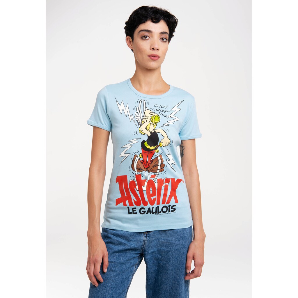 LOGOSHIRT T-Shirt »Asterix – Magic Poison«, mit lizenzierten Originaldesign