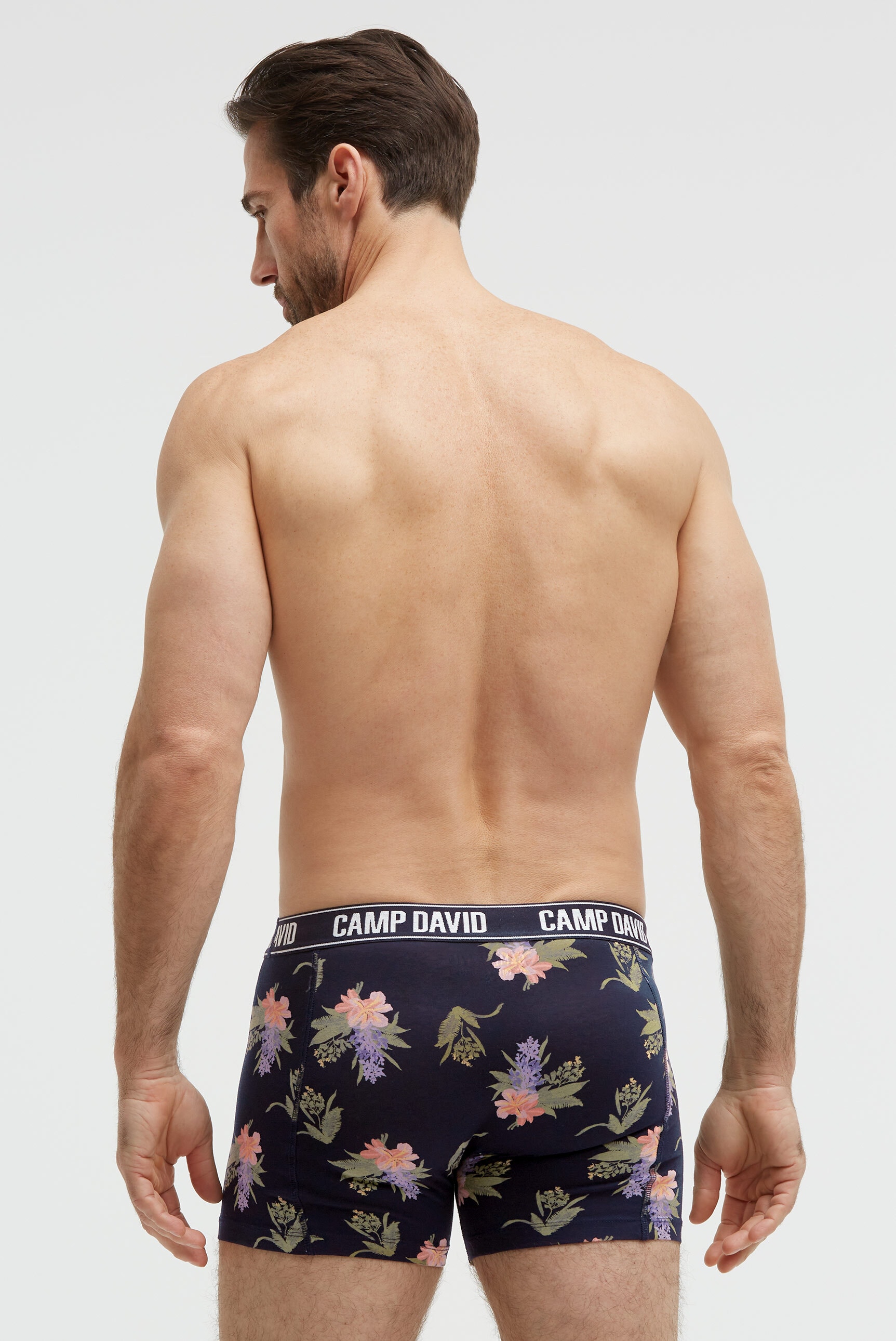 CAMP DAVID Boxershorts »Set:« 2 Stk. mit All Over Print