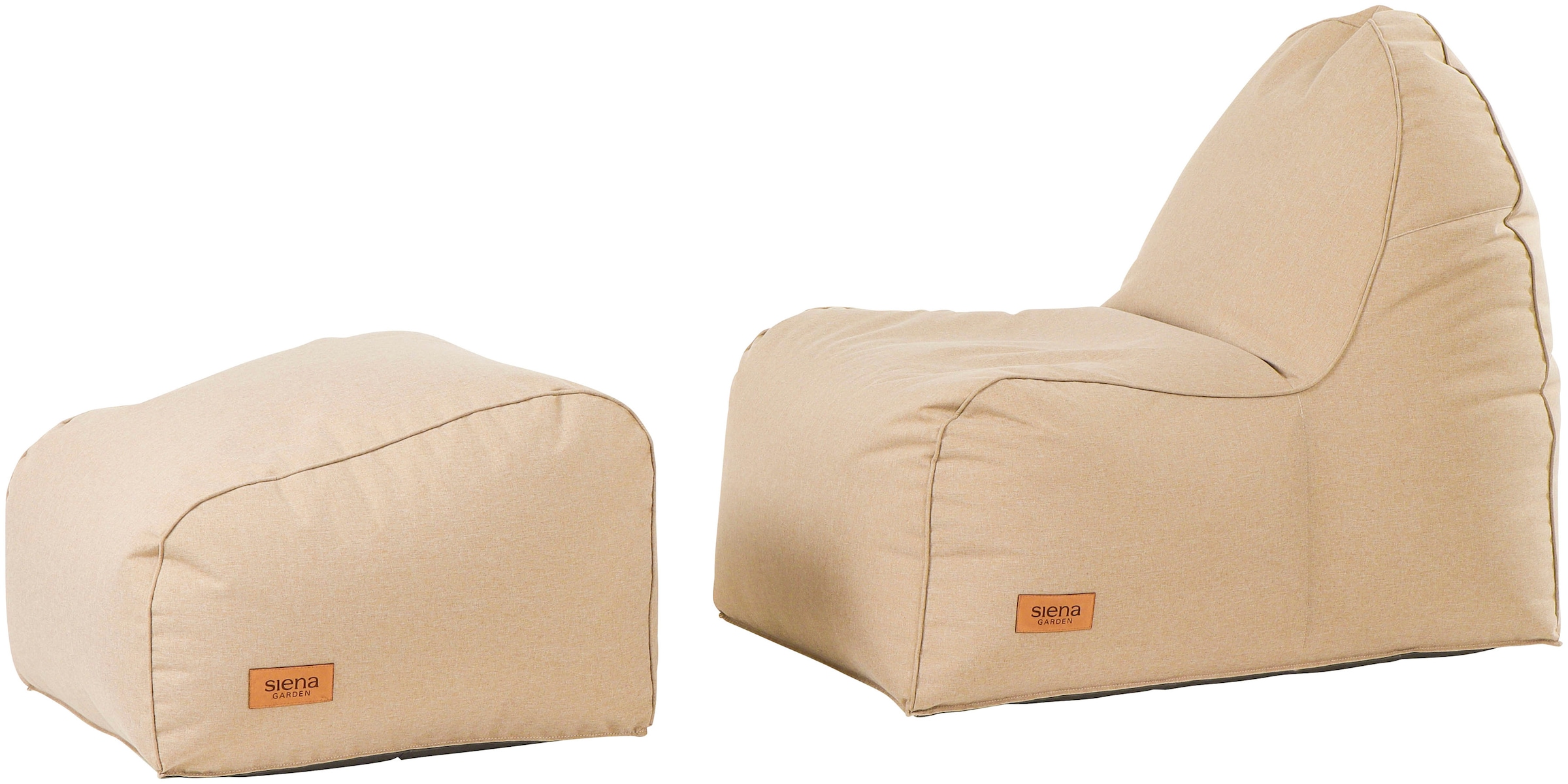 Siena Garden Sitzsack »FLOW.U Feet«, Indoor & Outdoor, in verschiedenen Farben erhältlich