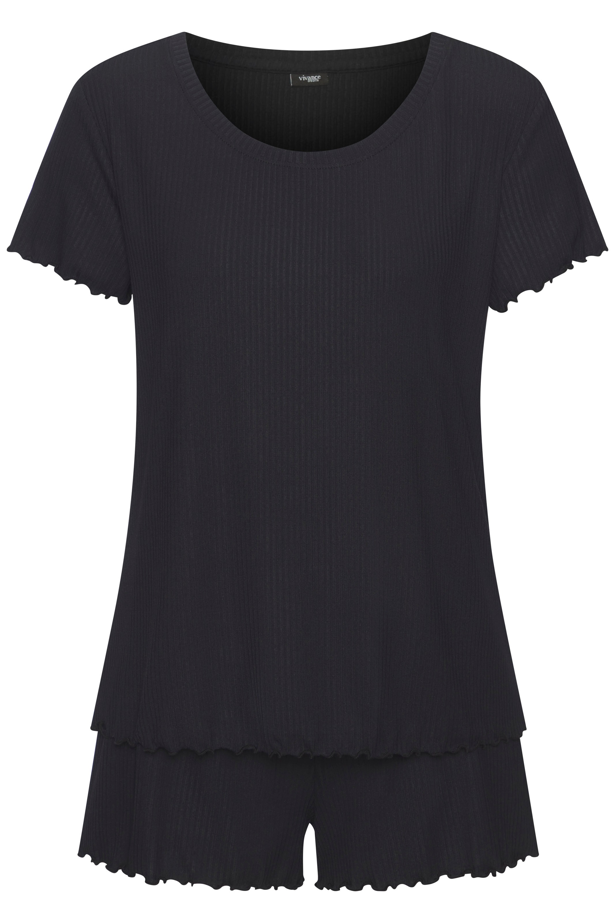 Vivance Dreams Shorty 2 Stk. tlg., mit süßem Babylock-Saum günstig online kaufen