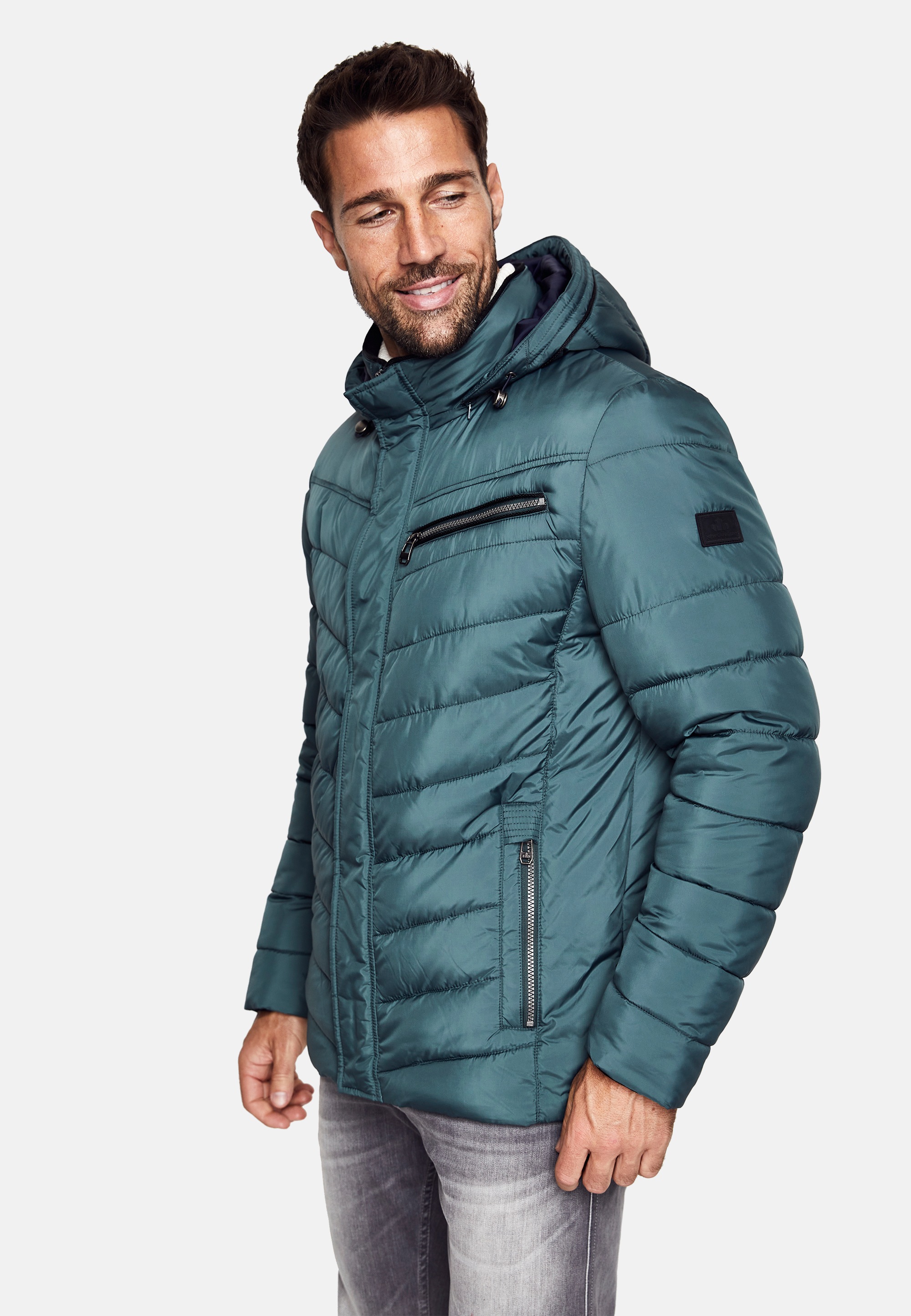 New Canadian Steppjacke "Lightwear-Stepp Jacke", mit abnehmbarer Kapuze günstig online kaufen
