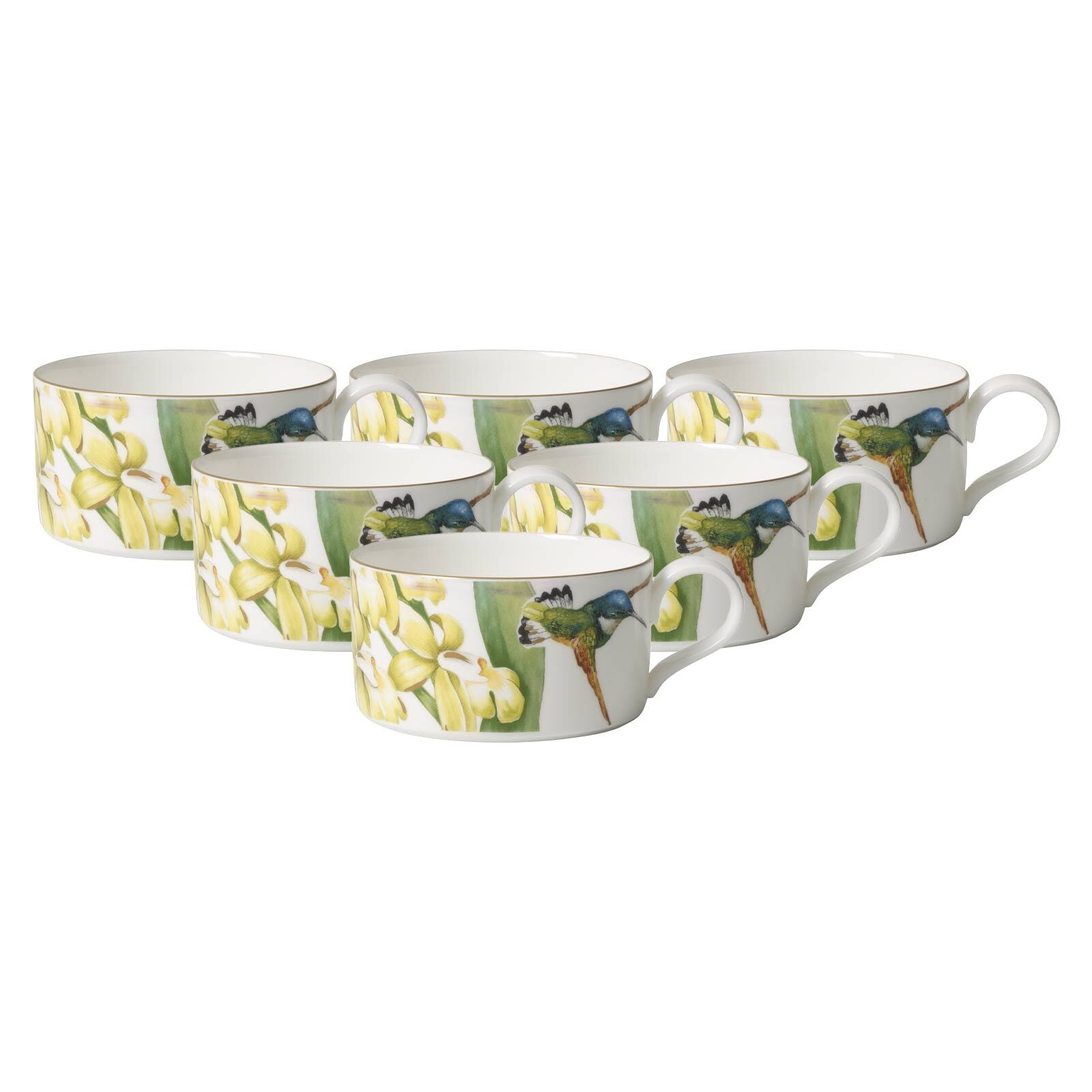 Villeroy & Boch Tasse "Teetassen Amazonia 230 ml 6er Set bunt" günstig online kaufen