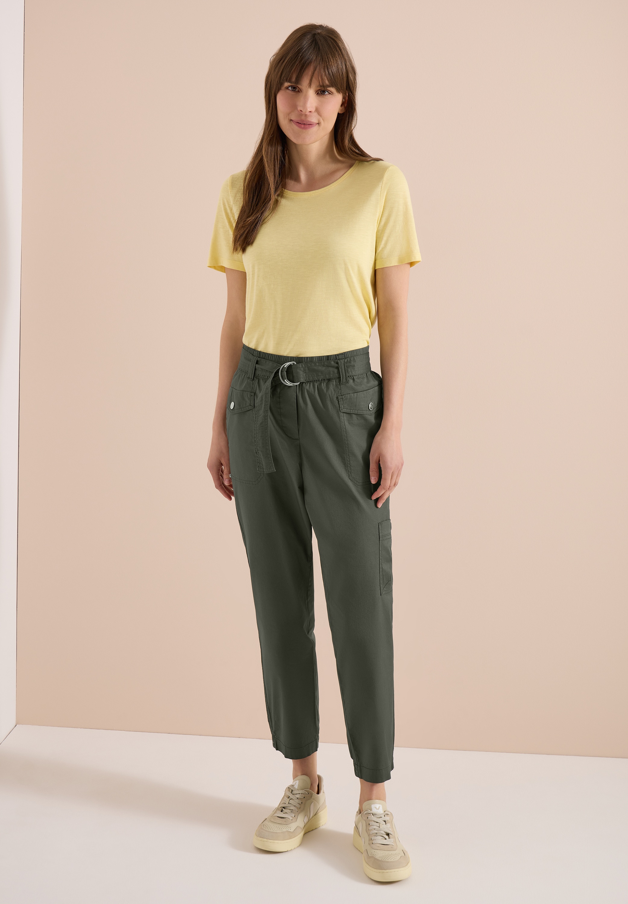 Cecil Stoffhose  im Loose Fit