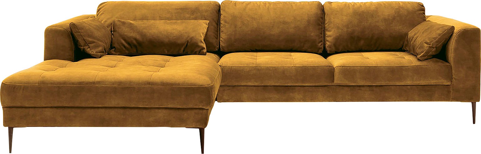 TRENDMANUFAKTUR Ecksofa "Luzi, wahlweise mit Schlaffunktion & Bettkasten. O günstig online kaufen