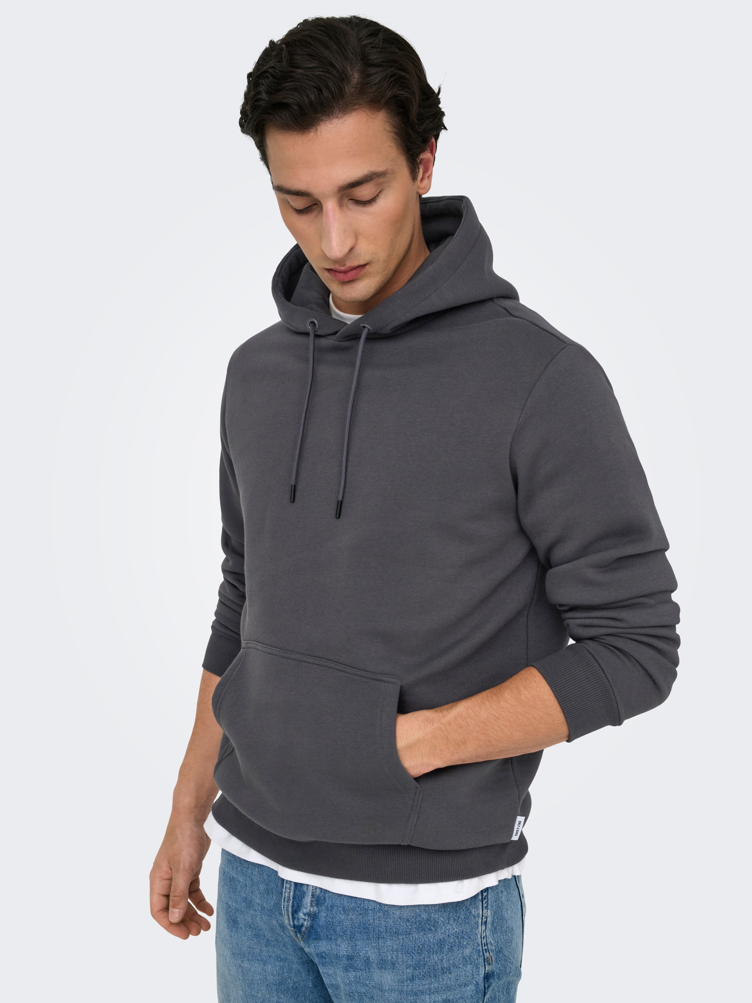 ONLY & SONS Kapuzensweatshirt "ONSCERES HOODIE SWEAT NOOS", Baumwollmischun günstig online kaufen