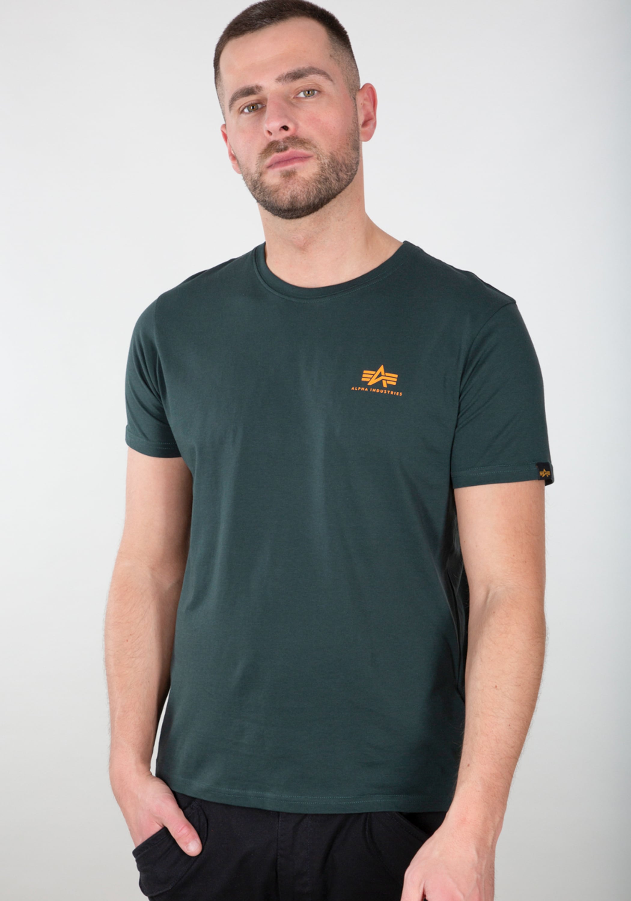 Alpha Industries T-Shirt »Alpha Industries Men - T-Shirts Basic T Small Logo«