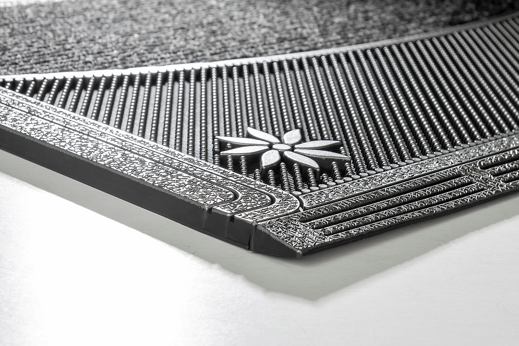 Home2Fashion Fußmatte »DualClean ST-XXL«, rechteckig, 10 mm Höhe, moderne Schmutzfangmatte, mit Spruch, robust, In- und Outdoor geeignet