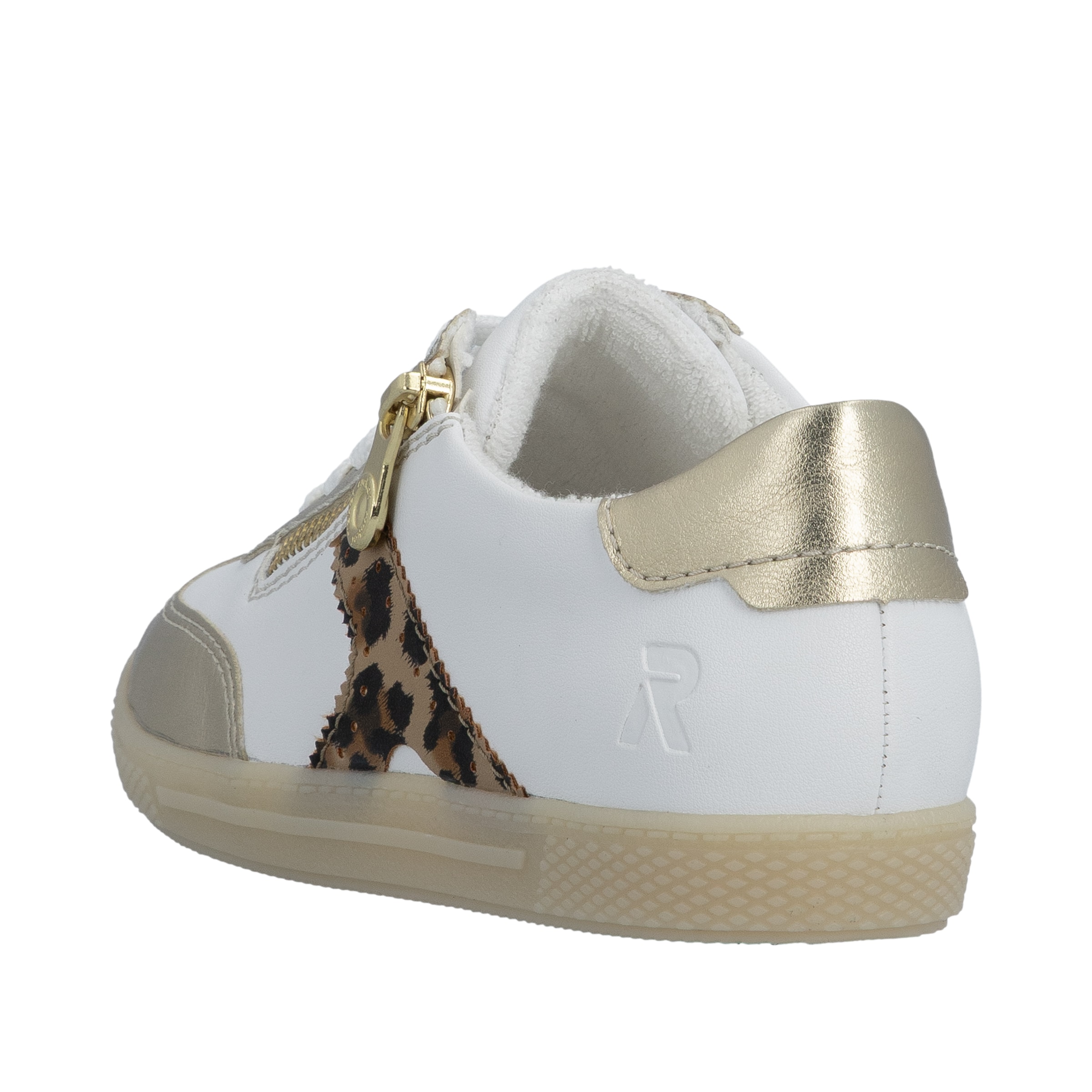 Rieker Sneaker  Halbschuh, Freizeitschuh, Schnürschuh mit Reißverschluss