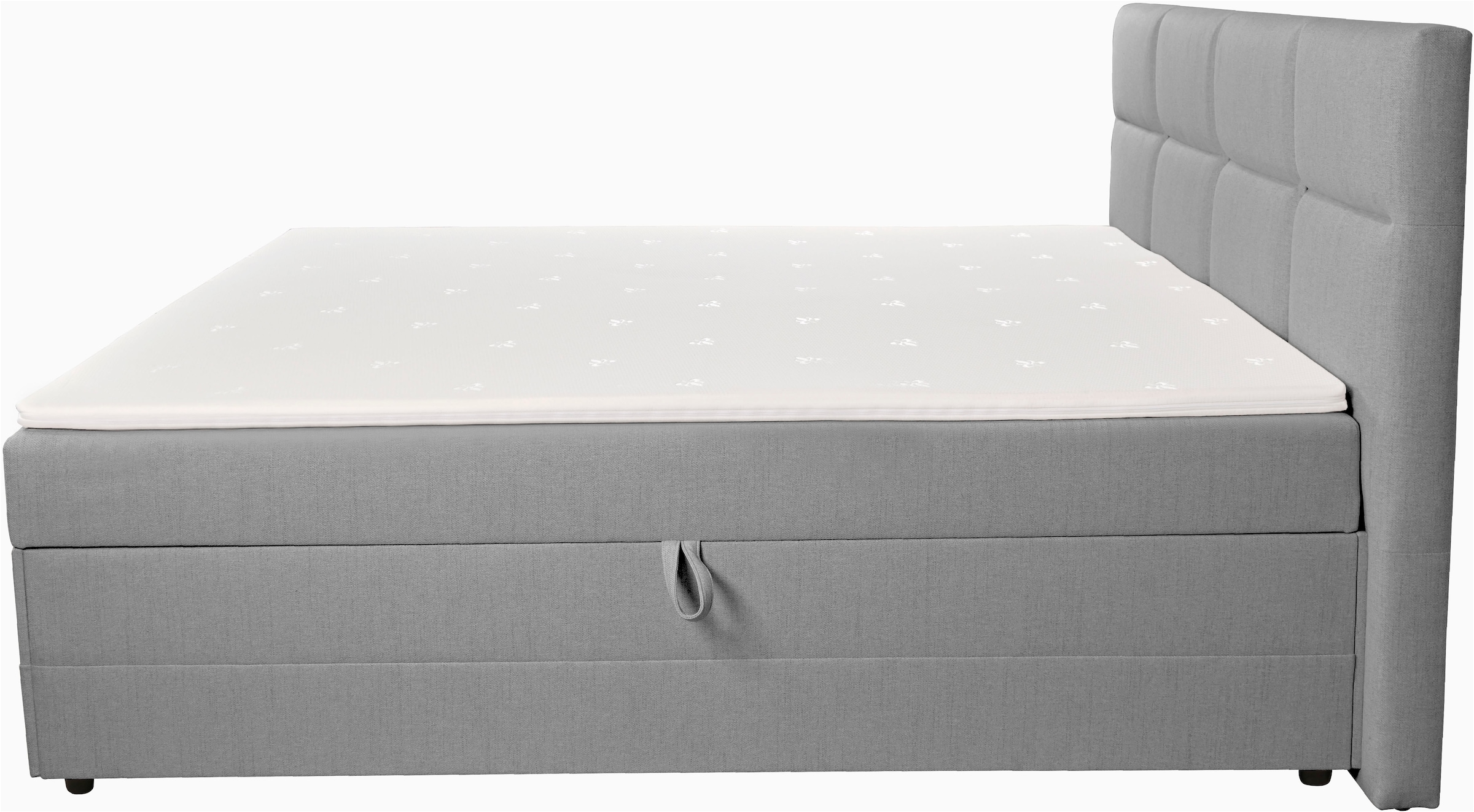INOSIGN Boxbett »Fillmore inkl. Bettkasten, Liegefläche 180x200 cm, in Boxspring-Optik«, inkl. Topper, erhältlich in verschiedenen Farben