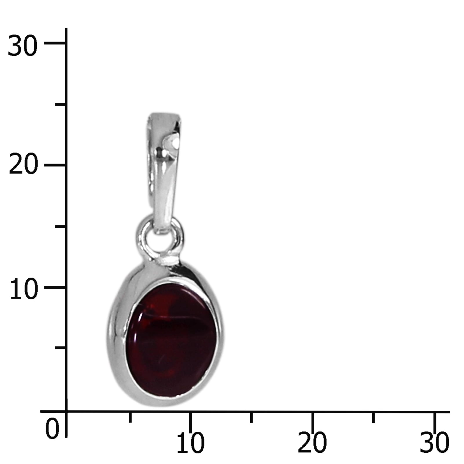 OSTSEE-SCHMUCK Kettenanhänger »Ostsee-Schmuck Anhänger Olivia Anhänger Olivia«, (1 tlg.)