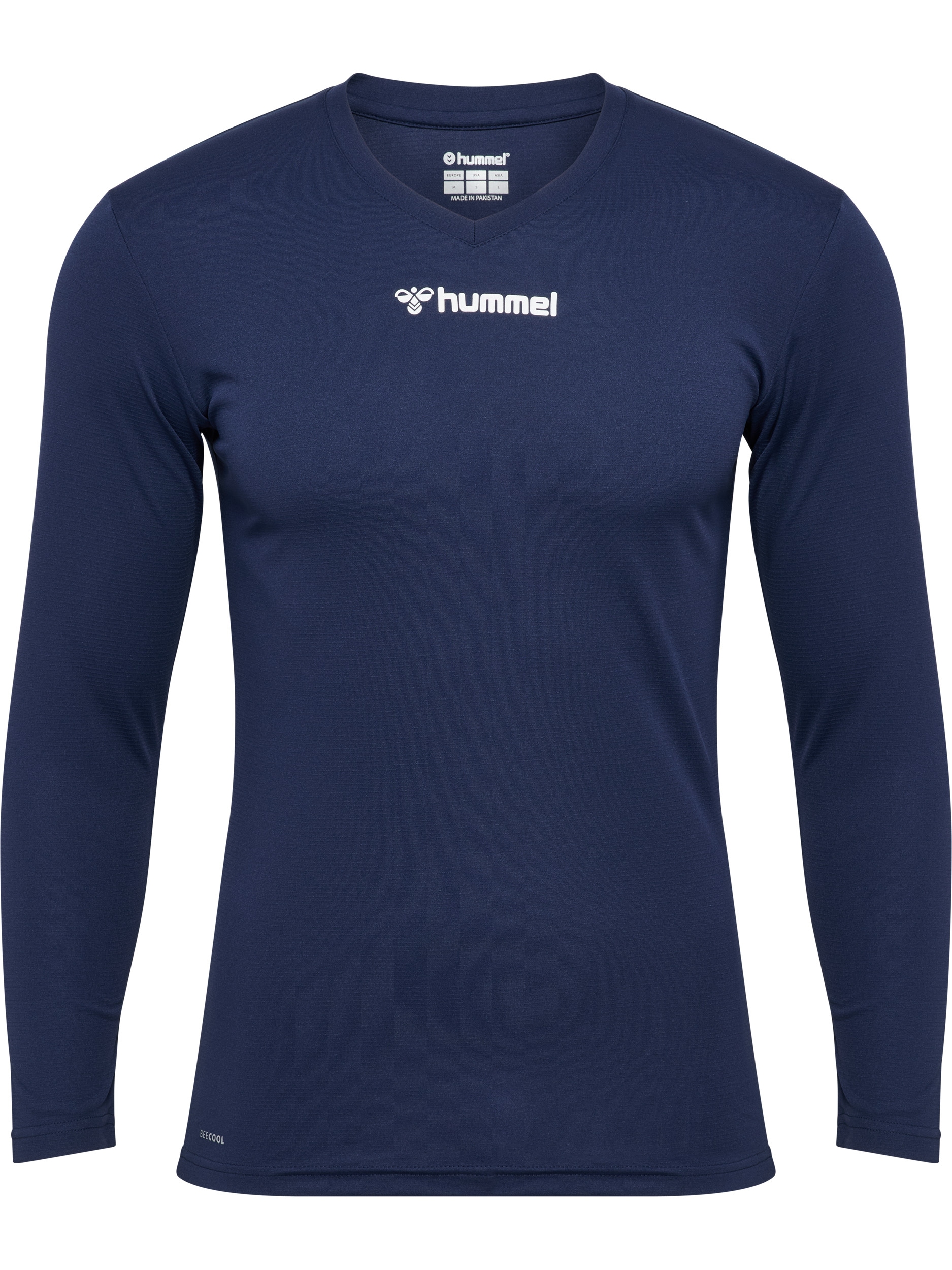 hummel Trainingsshirt "HMLBL ESSENTIAL TEE L/S" reguläre Passform, langärmlig, atmungsaktiv, schnell trocknend