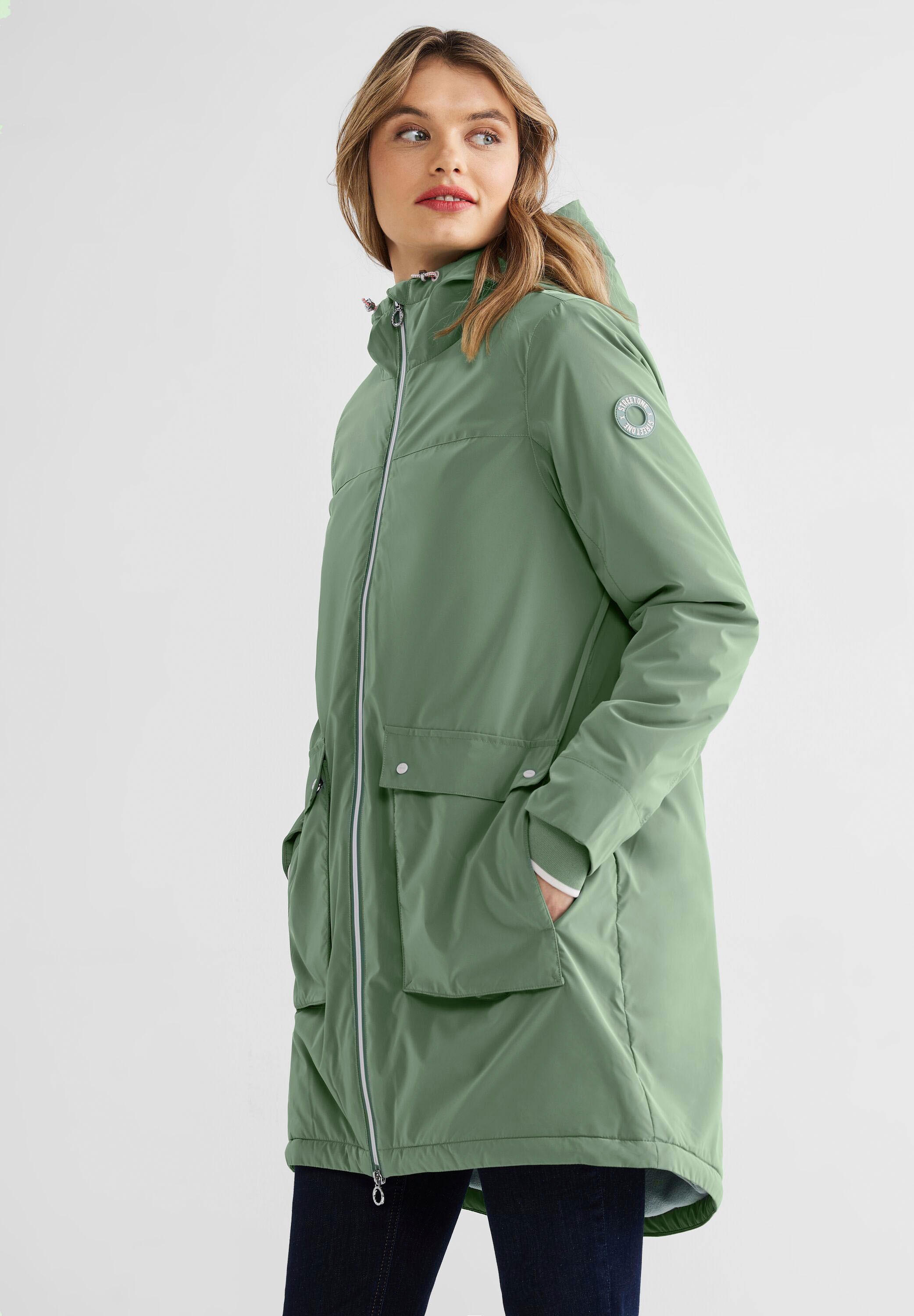 STREET ONE in Design | BAUR mit modernem bestellen Parka, Kapuze