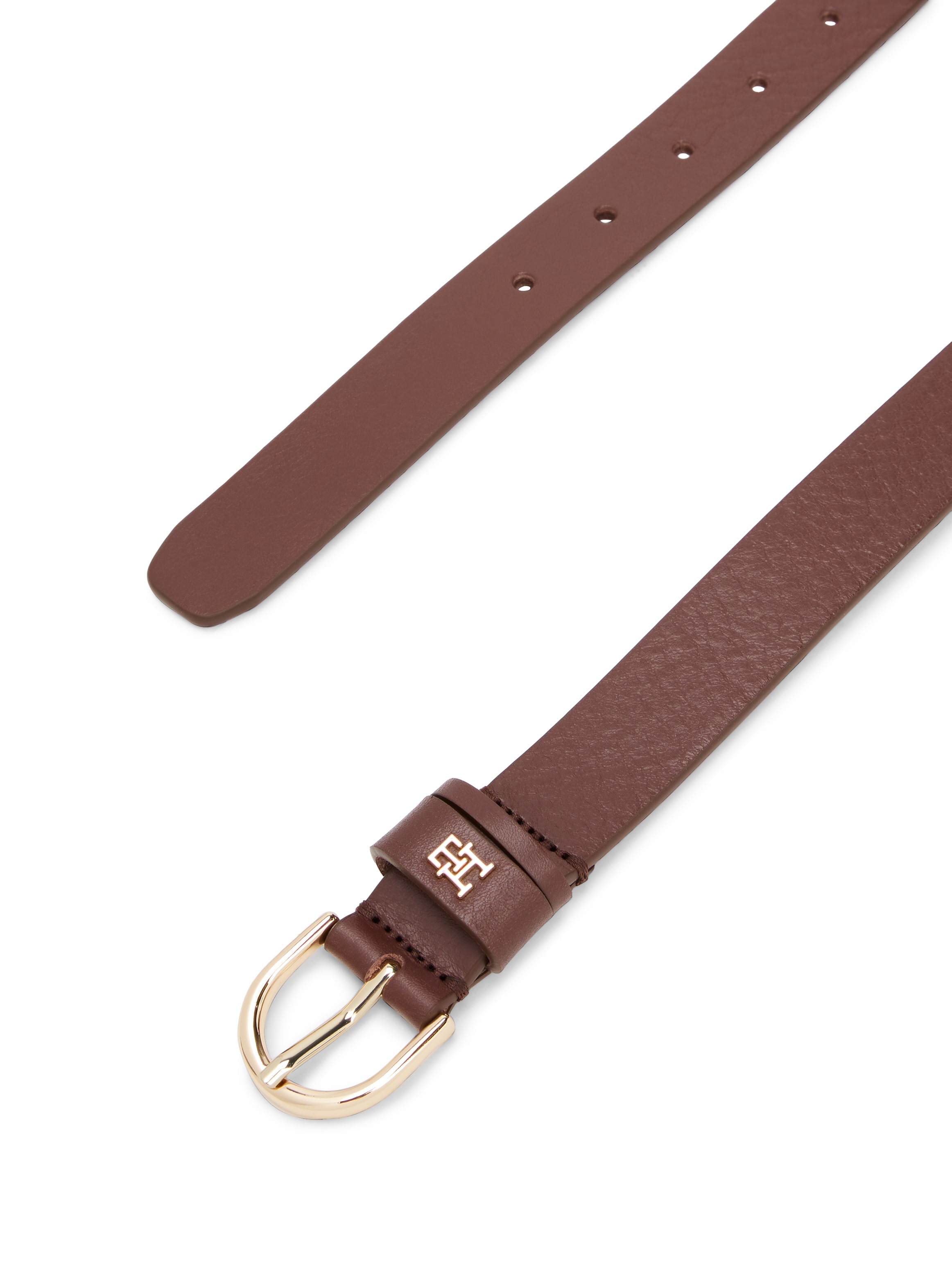 Thumbnail - Tommy Hilfiger Ledergürtel "ESSENTIAL EFFORTLESS 2.5", Logoemblem, weiche Haptik, ovale Einfachdornschließe