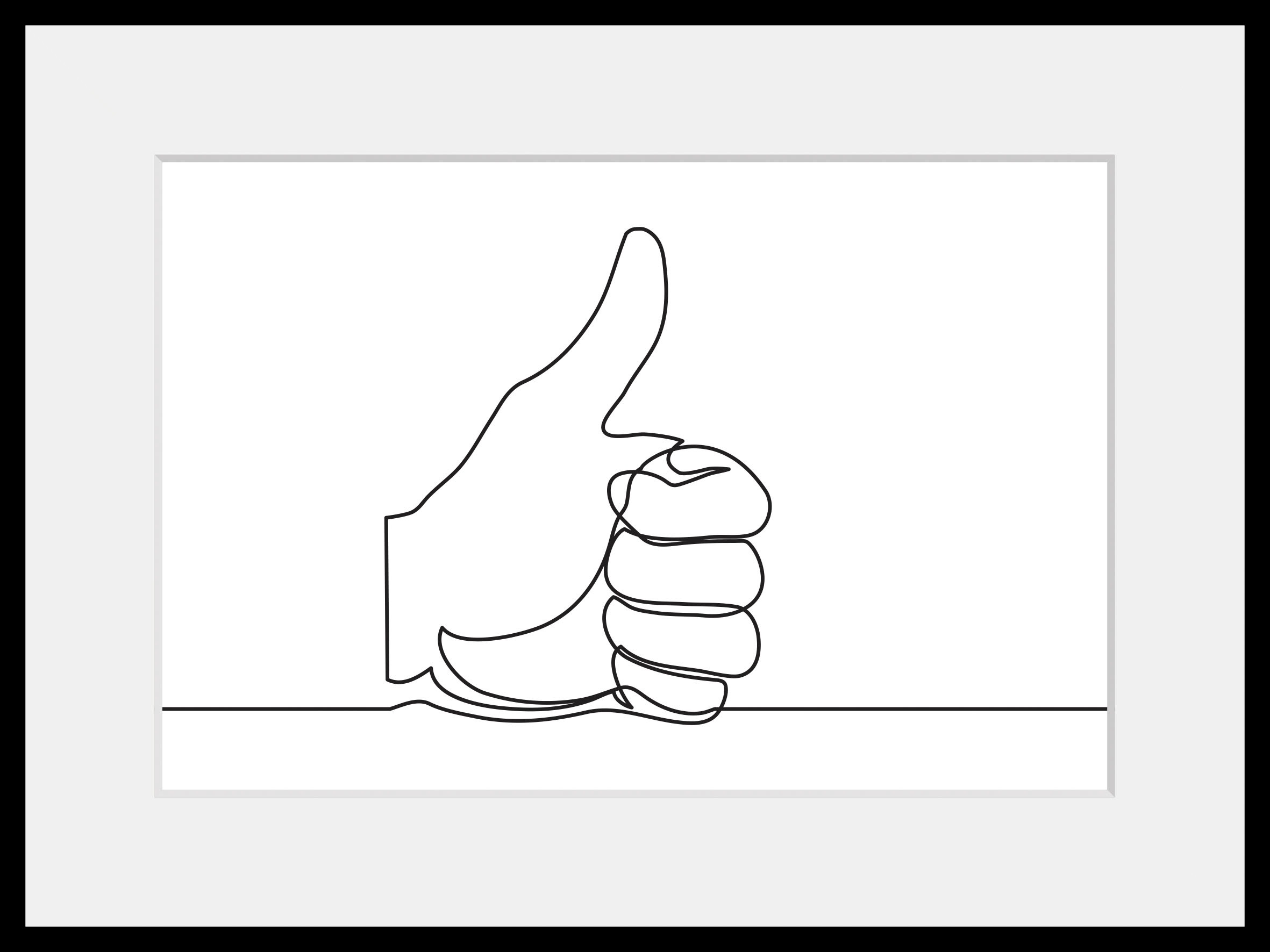 queence Bild "YES WE CAN", Schwarz-Weiß-Motivationsbilder-Kunst-Modern, (1 günstig online kaufen