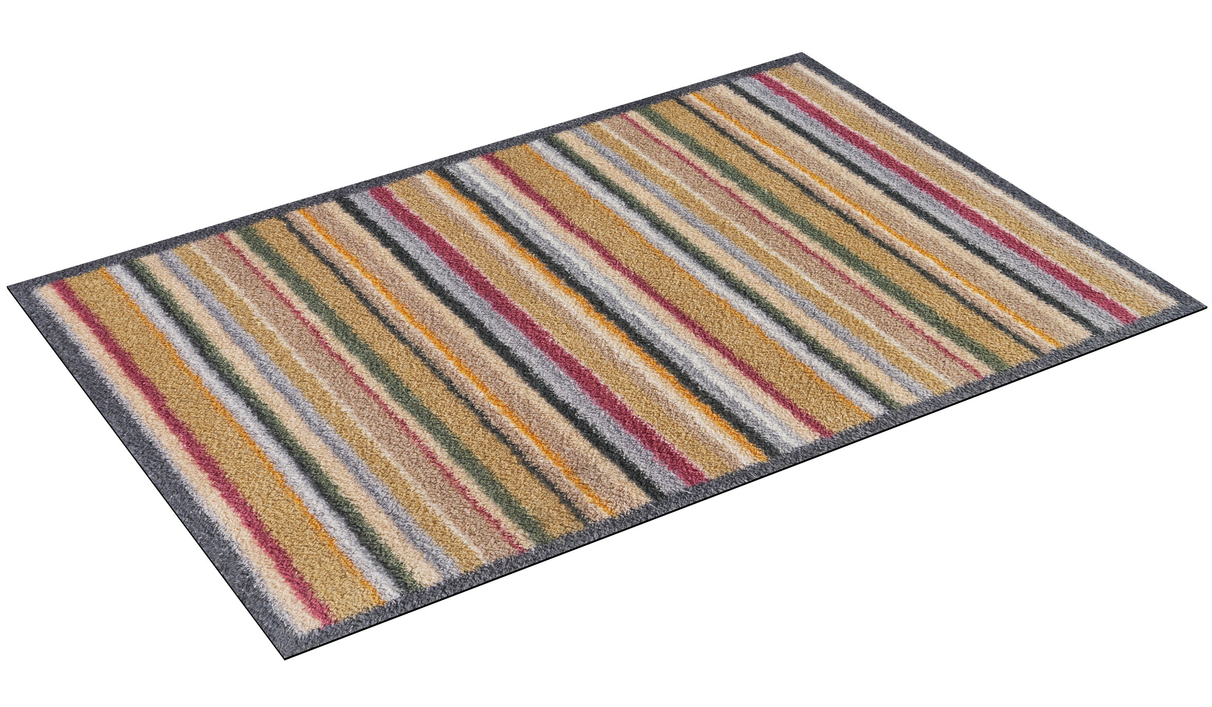 Thumbnail - Turtle Mat Fußmatte "Muted Stripe" rechteckig 9 mm Höhe