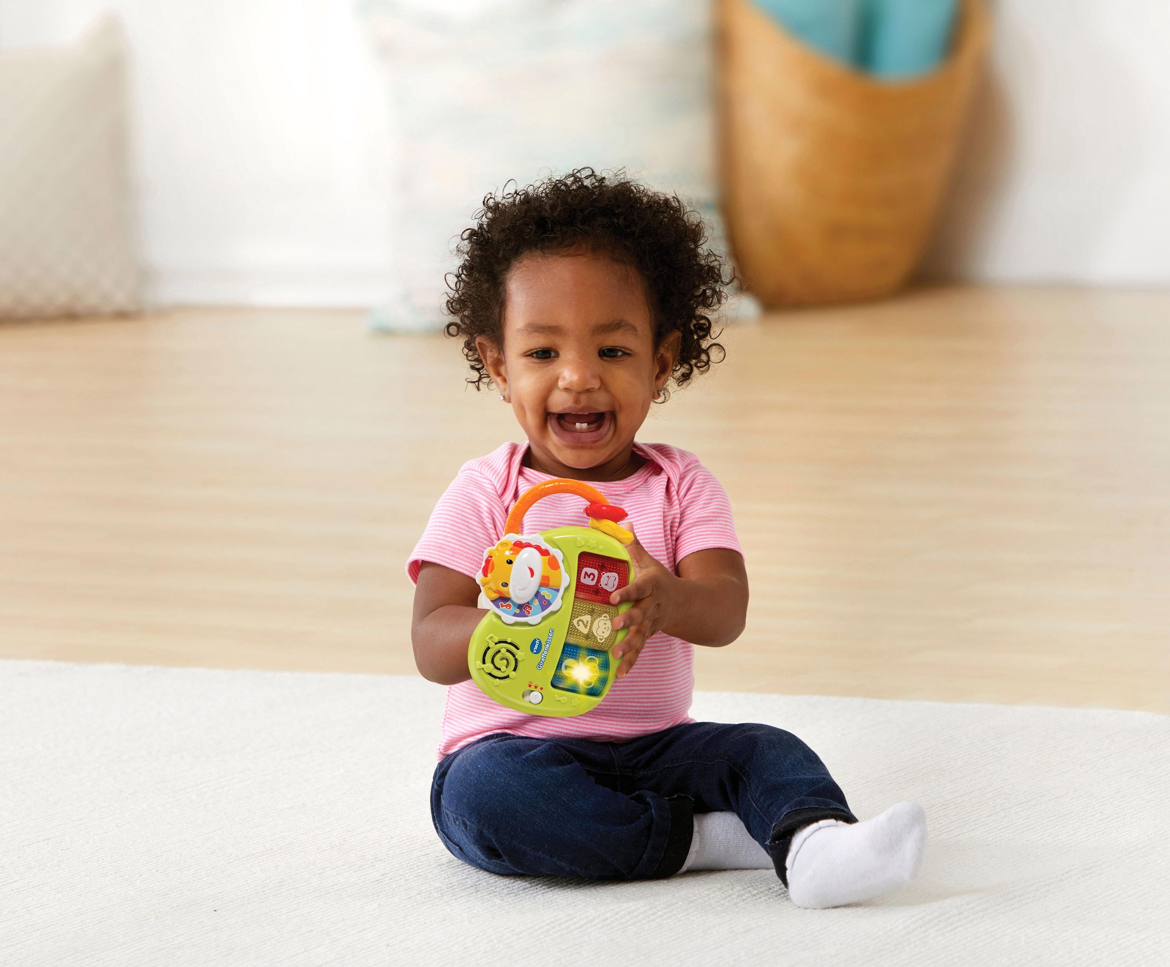 Vtech® Greifspielzeug »VTechBaby, Giraffenkissen«