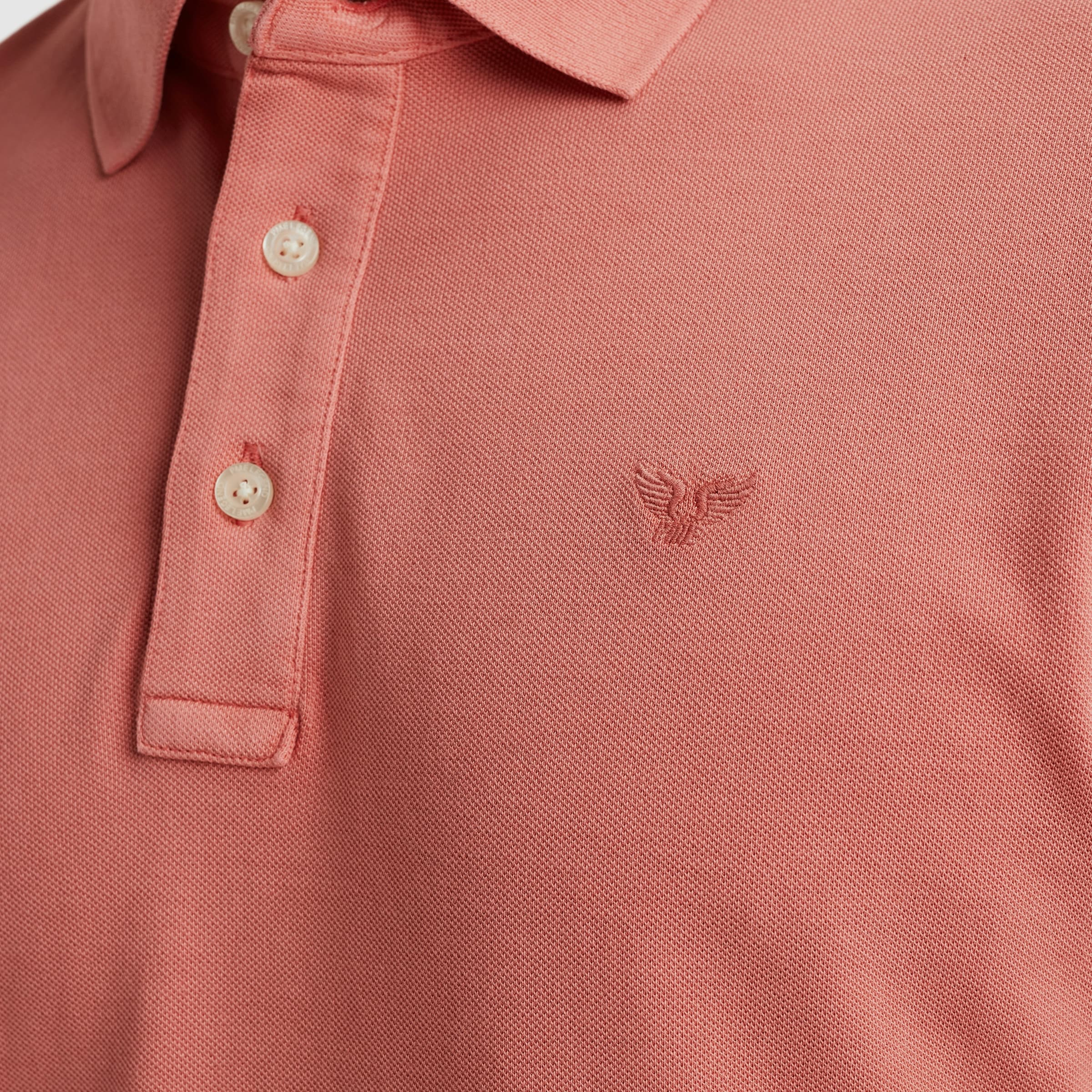 PME LEGEND Poloshirt »Short sleeve polo pique garment dye«, mit Logo Stickerei