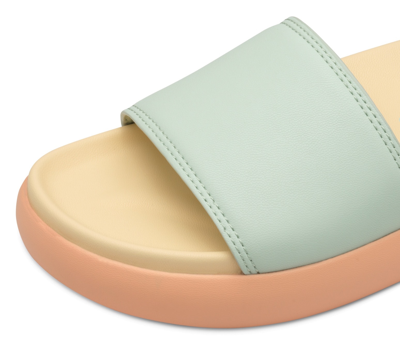 Tamaris Pantolette, Plateau, Sommerschuh, Schlappen mit kleinem Gummizug an der Bandage