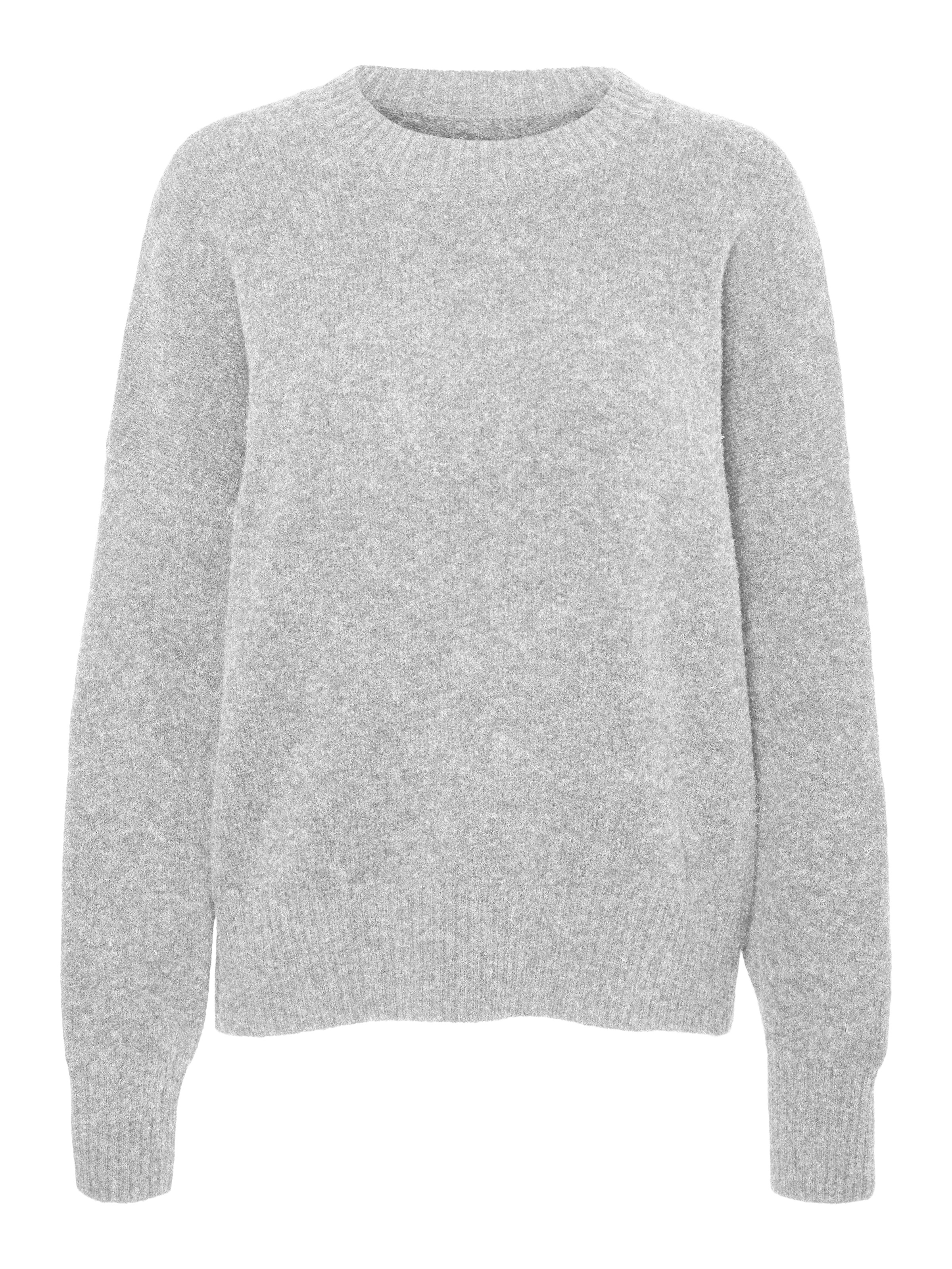 Vero Moda Strickpullover »VMBOOM LS O-NECK PULLOVER GA NOOS«