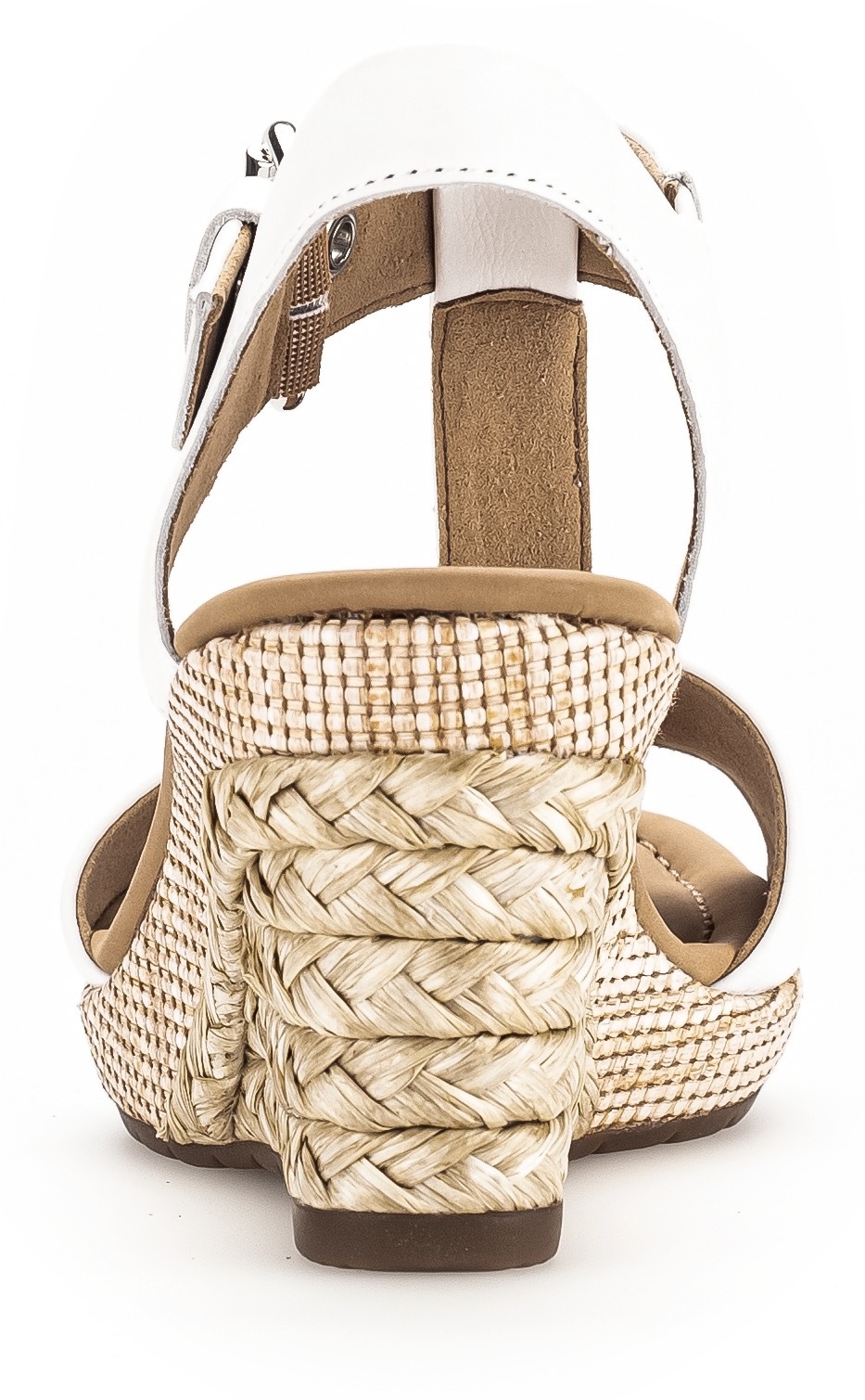 Gabor Keilsandalette "MILANO", Sommerschuh, Sandale, Keilabsatz, mit Bastbe günstig online kaufen