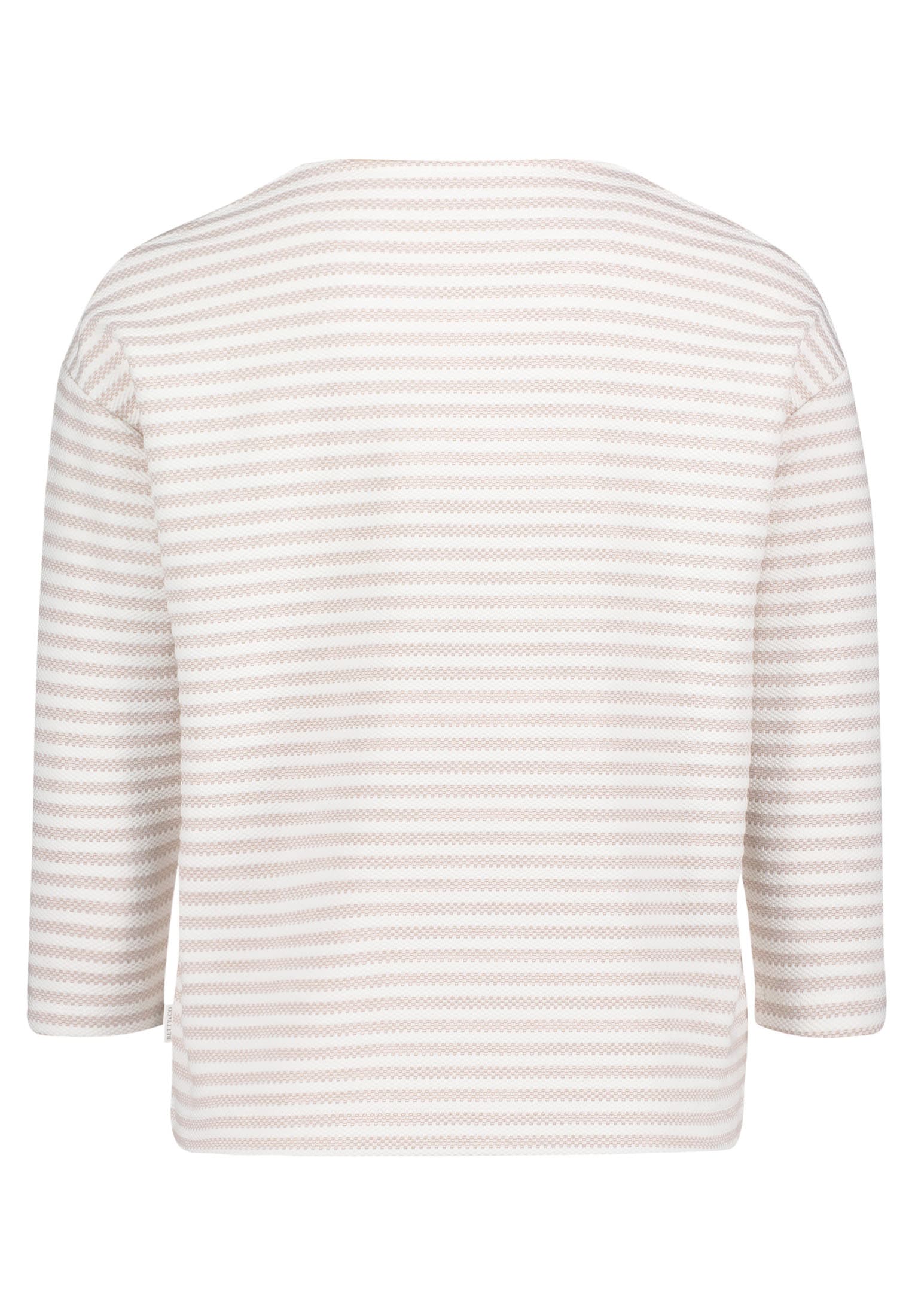 Betty&Co 3/4-Arm-Shirt »Betty & Co Damen Ringelshirt mit U-Boot-Ausschnitt«, (1 tlg.), Material