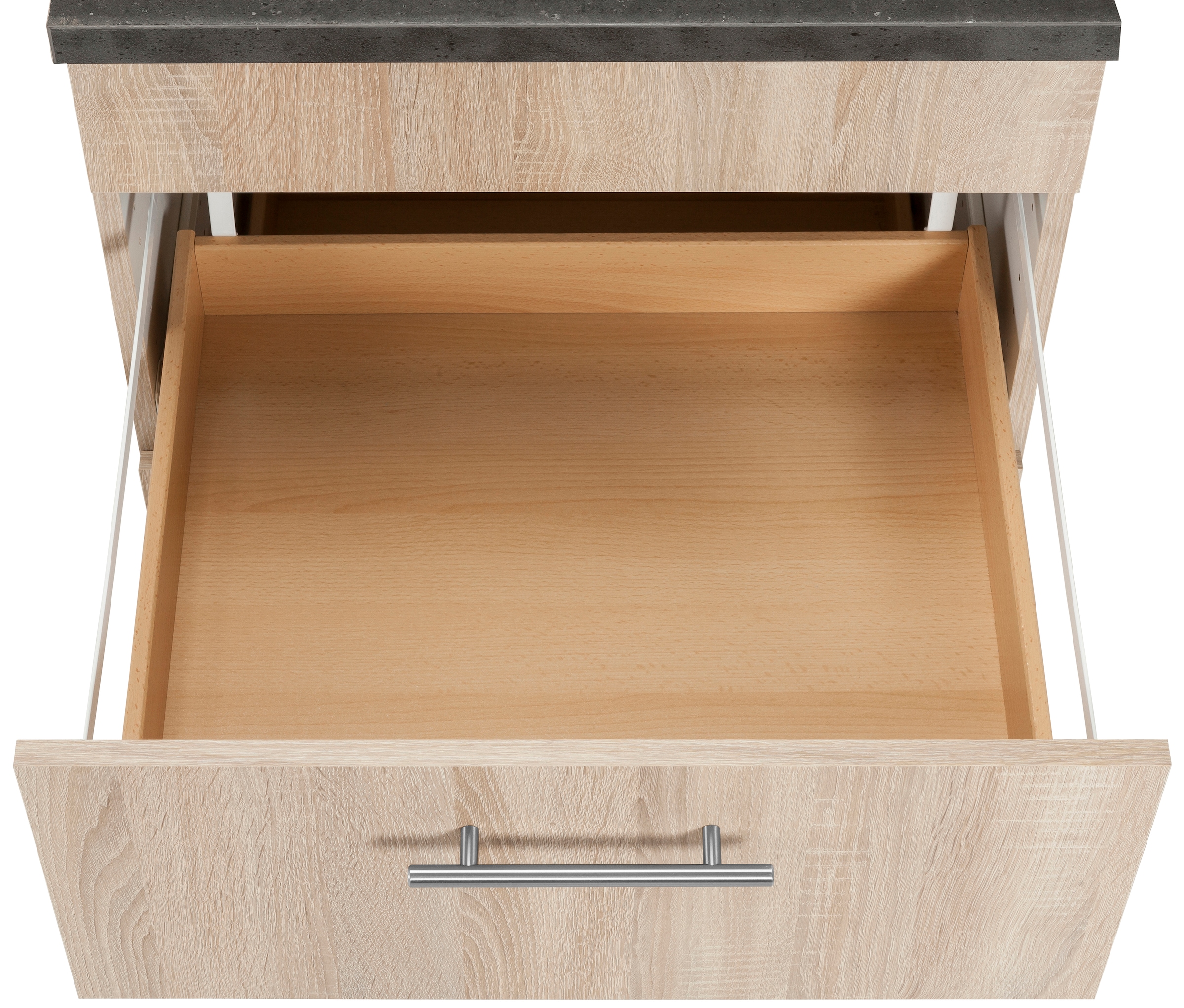 OPTIFIT Küchenzeile »Mini«, Breite 180 cm, mit Glaskeramik-Kochfeld, mit Arbeitsplatte