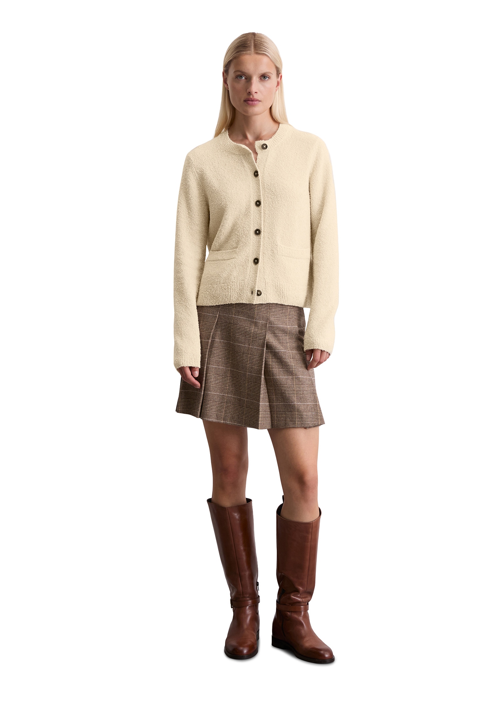 Marc O'Polo Cardigan »aus Bouclé-Garn«
