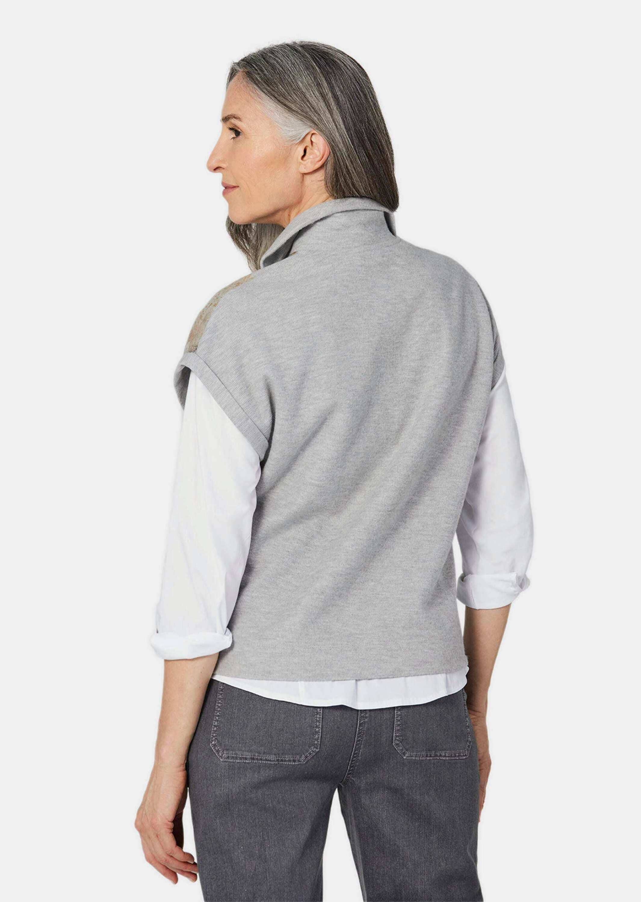 GOLDNER Kurzarmshirt »Sweatshirt Kurzarm Sweatshirt«