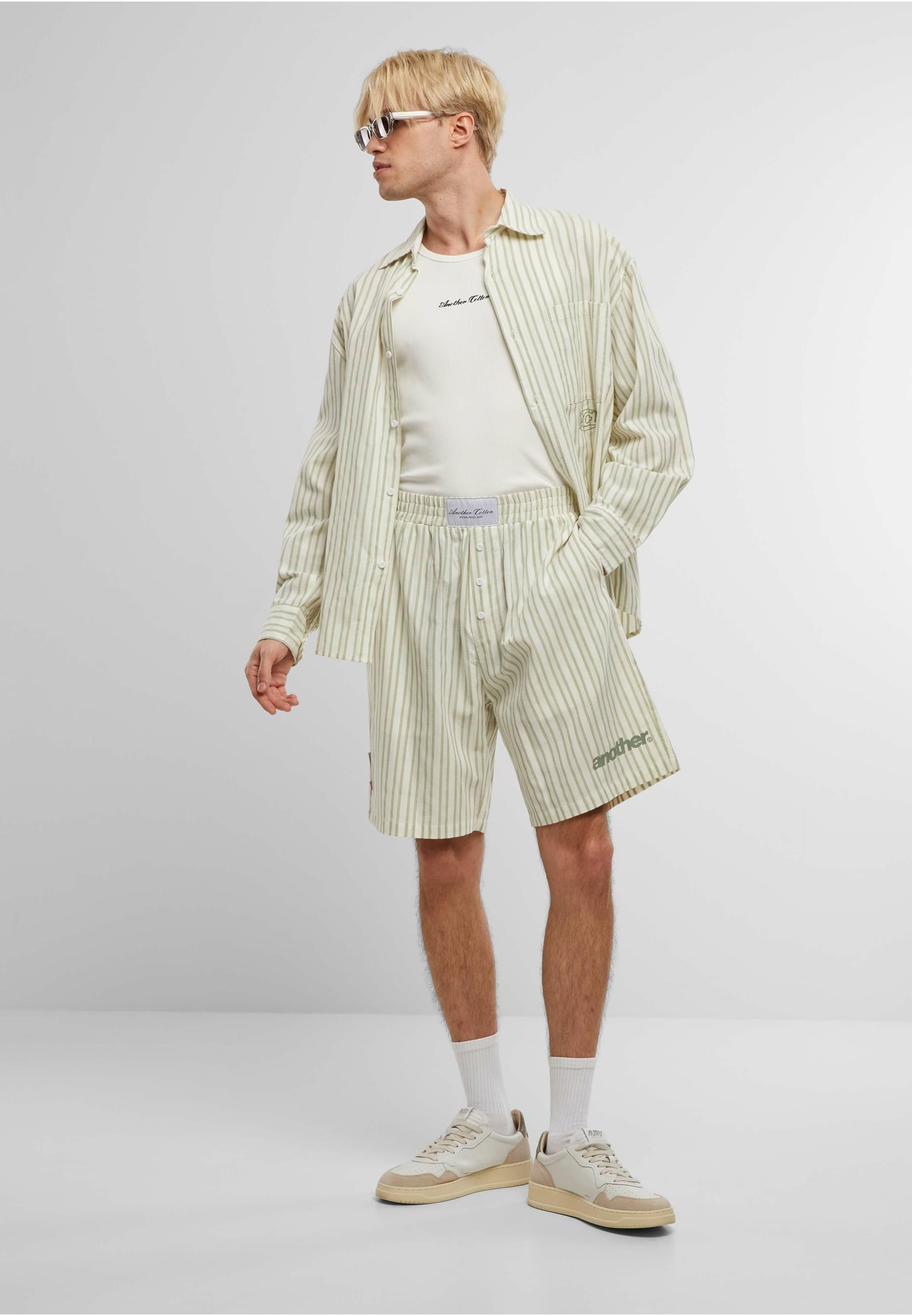 Another Cotton Lab Shorts »Another Cotton Lab Oversized Striped Short Pants«, (1 tlg.)