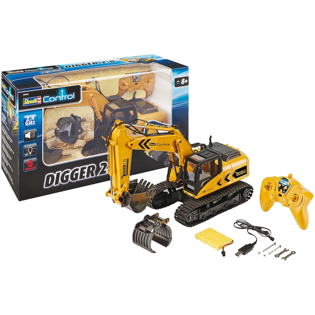 Revell® RC-Bagger »Revell® control, RC Raupenbagger, Digger 2.0«