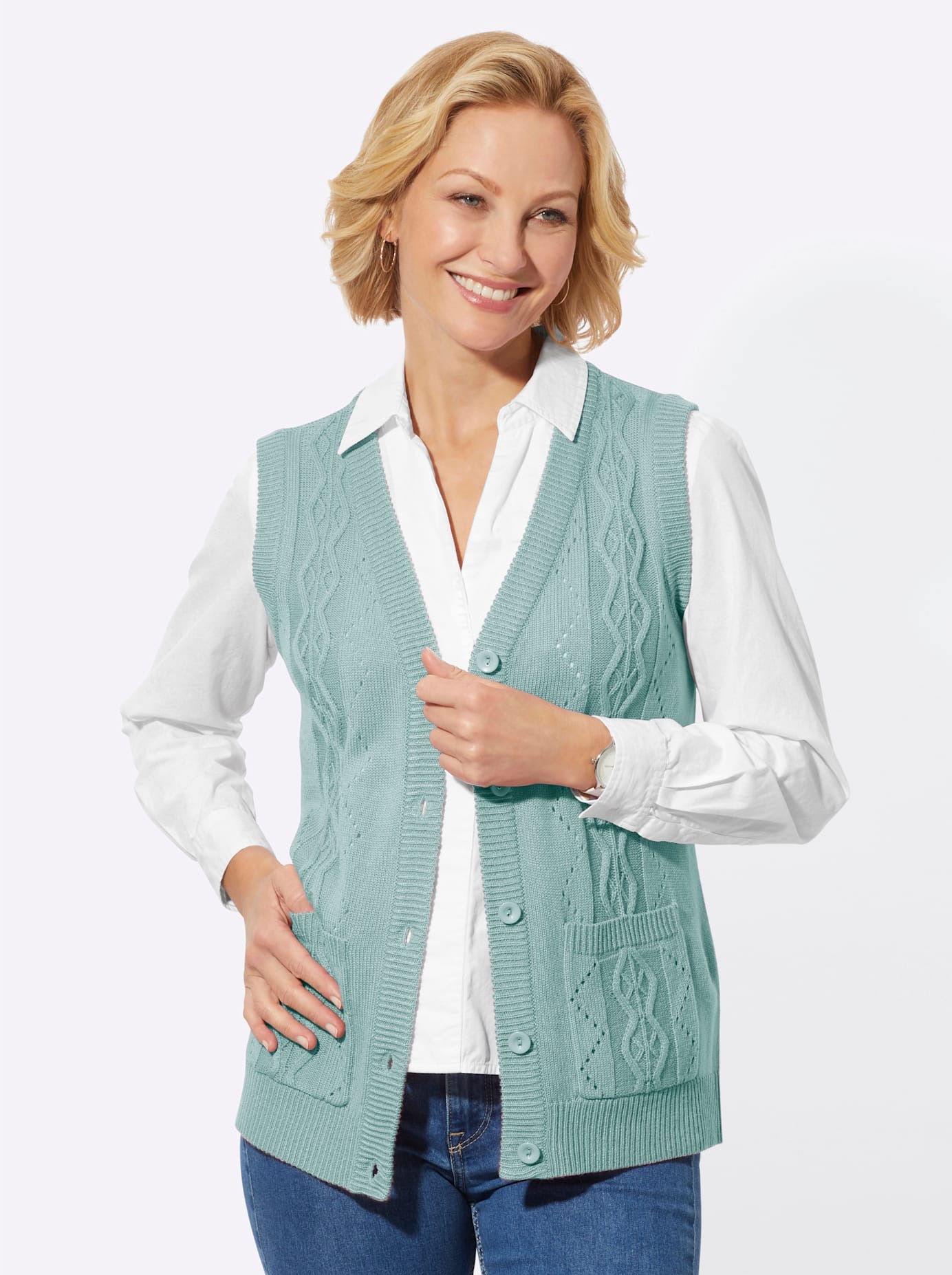 Classic Basics Strickweste günstig online kaufen
