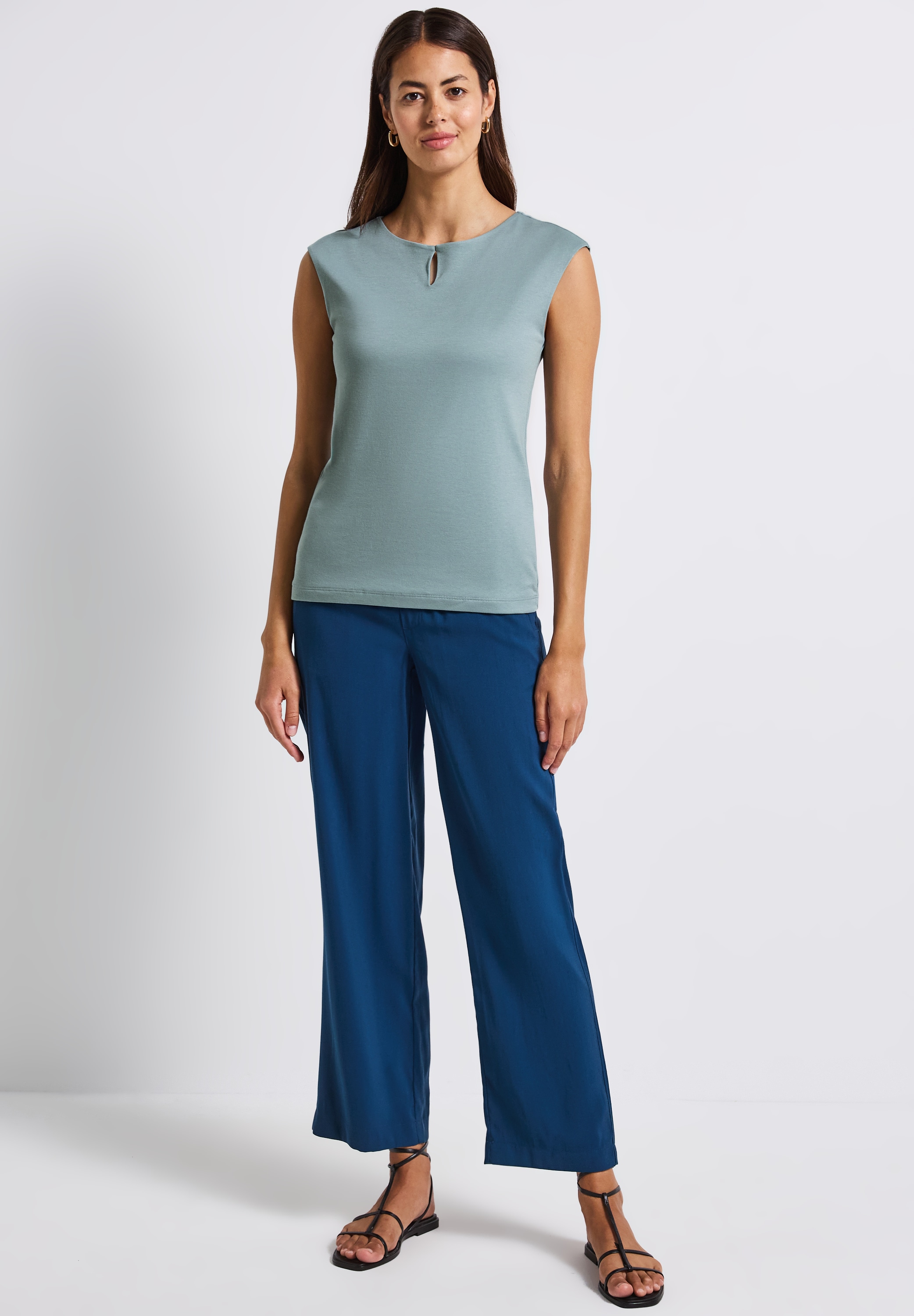 STREET ONE T-Shirt, im soften Baumwoll-Mix
