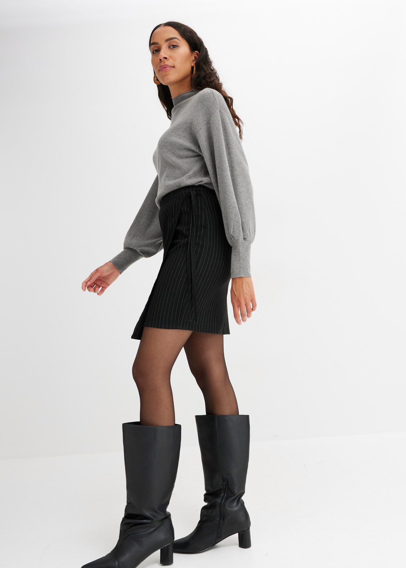 bonprix Strickpullover »Oversize-Pullover aus Viskose-Mix« Oversize-Pullover aus Viskose-Mix