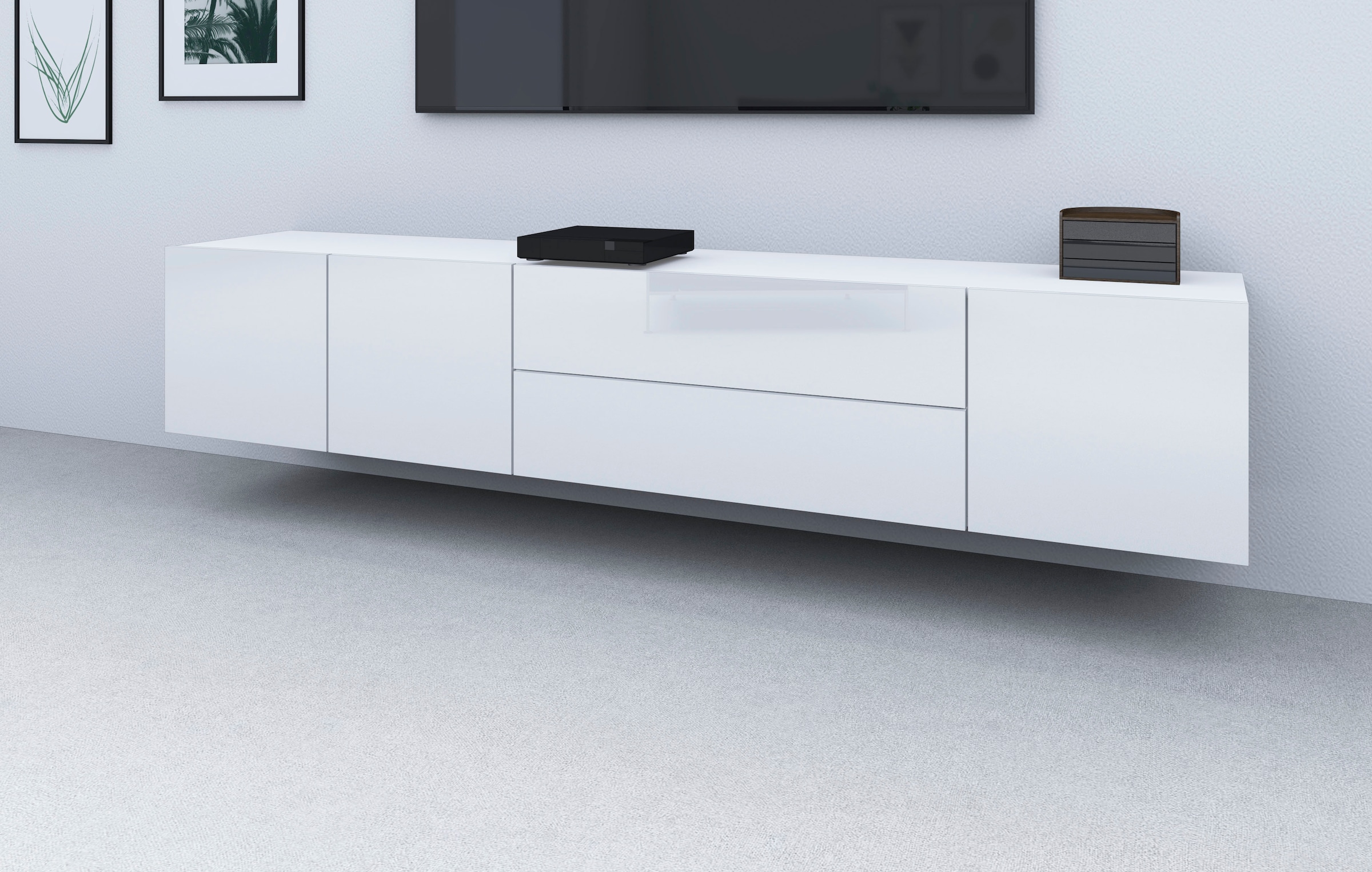 borchardt Möbel Lowboard "Sophia, TV-Schrank Breite 190 cm" Breite 190 cm, günstig online kaufen