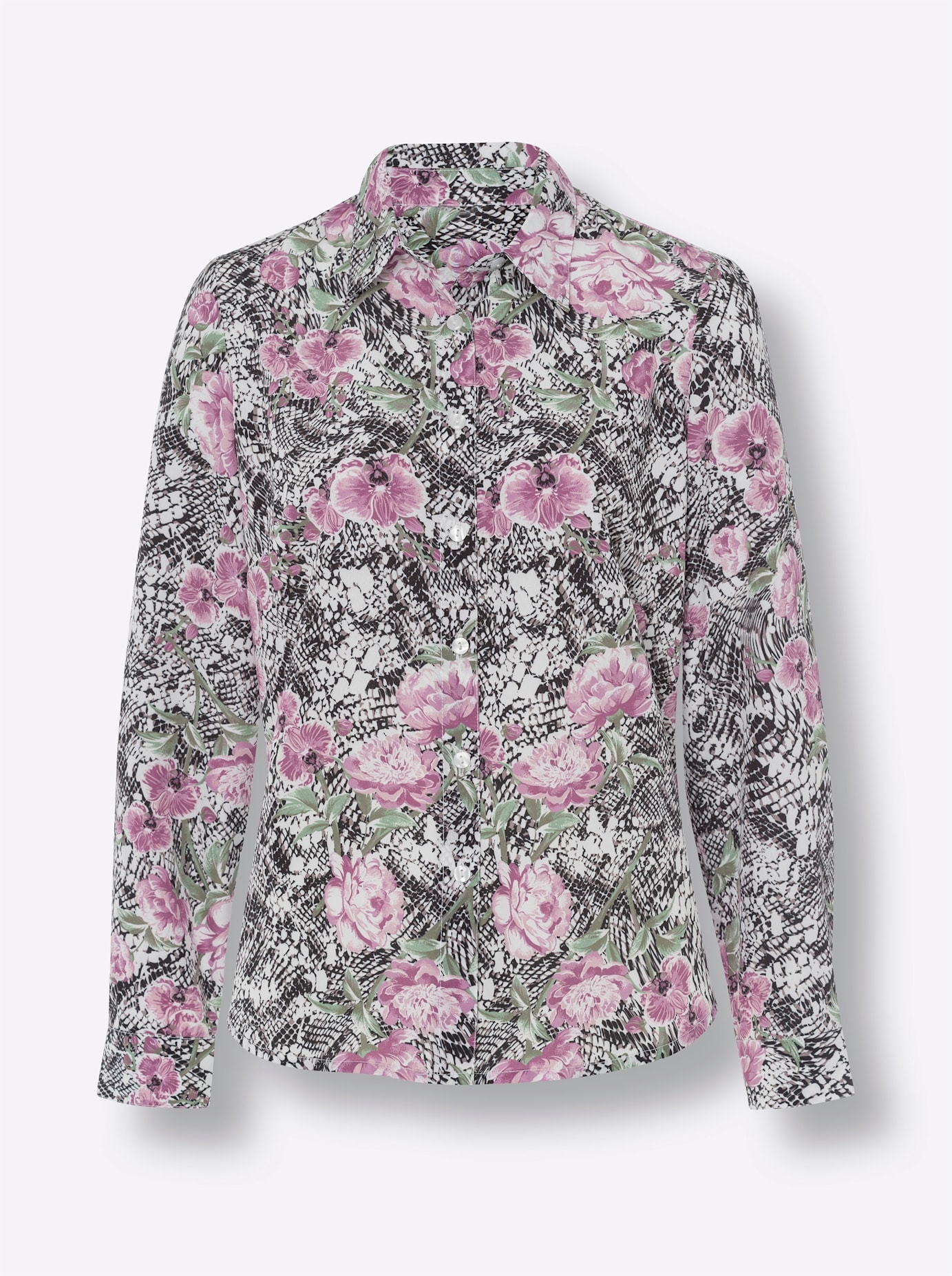 Classic Basics Druckbluse
