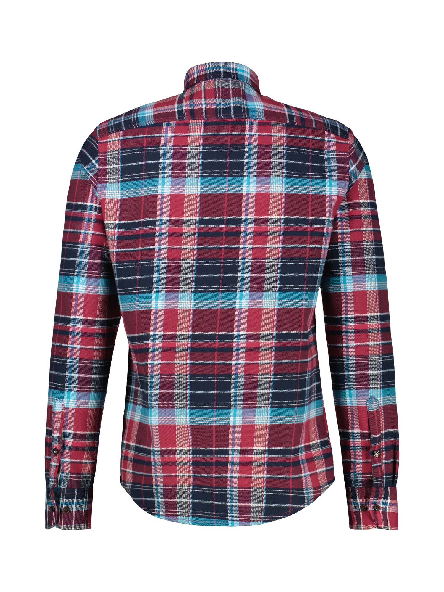 LERROS Flanellhemd »LERROS Modisches Karohemd aus Flanell«